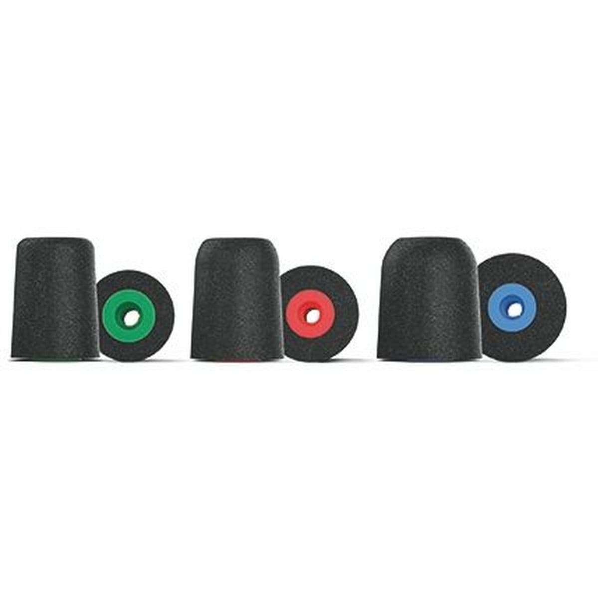 P-Series Earphone Tips Black Mixed Sizes — Comply