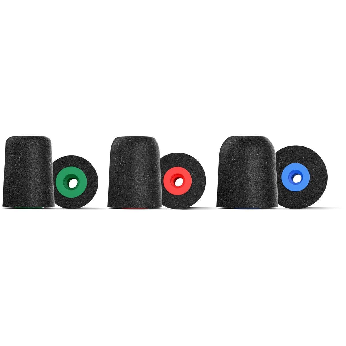 P-Series Earphone Tips Black Mixed Sizes — Comply