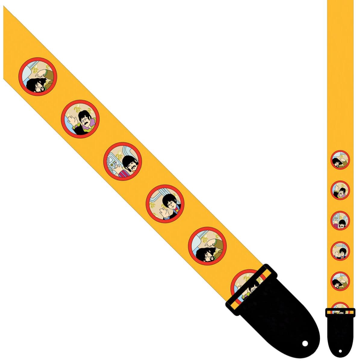 6108 Yellow Submarine Poly Guitar Strap — Perris