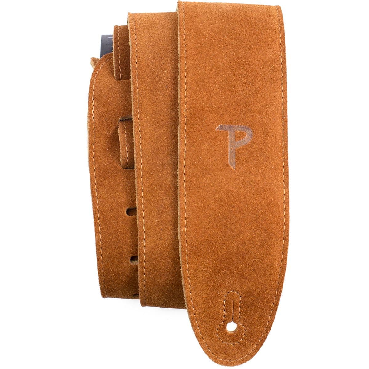 200 2.5 Soft Suede Guitar Strap Brown — Perris