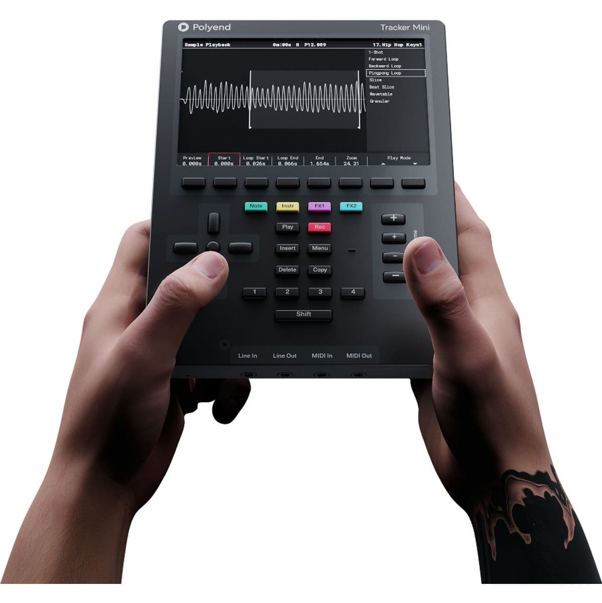 Tracker Mini Portable Audio Workstation — Polyend
