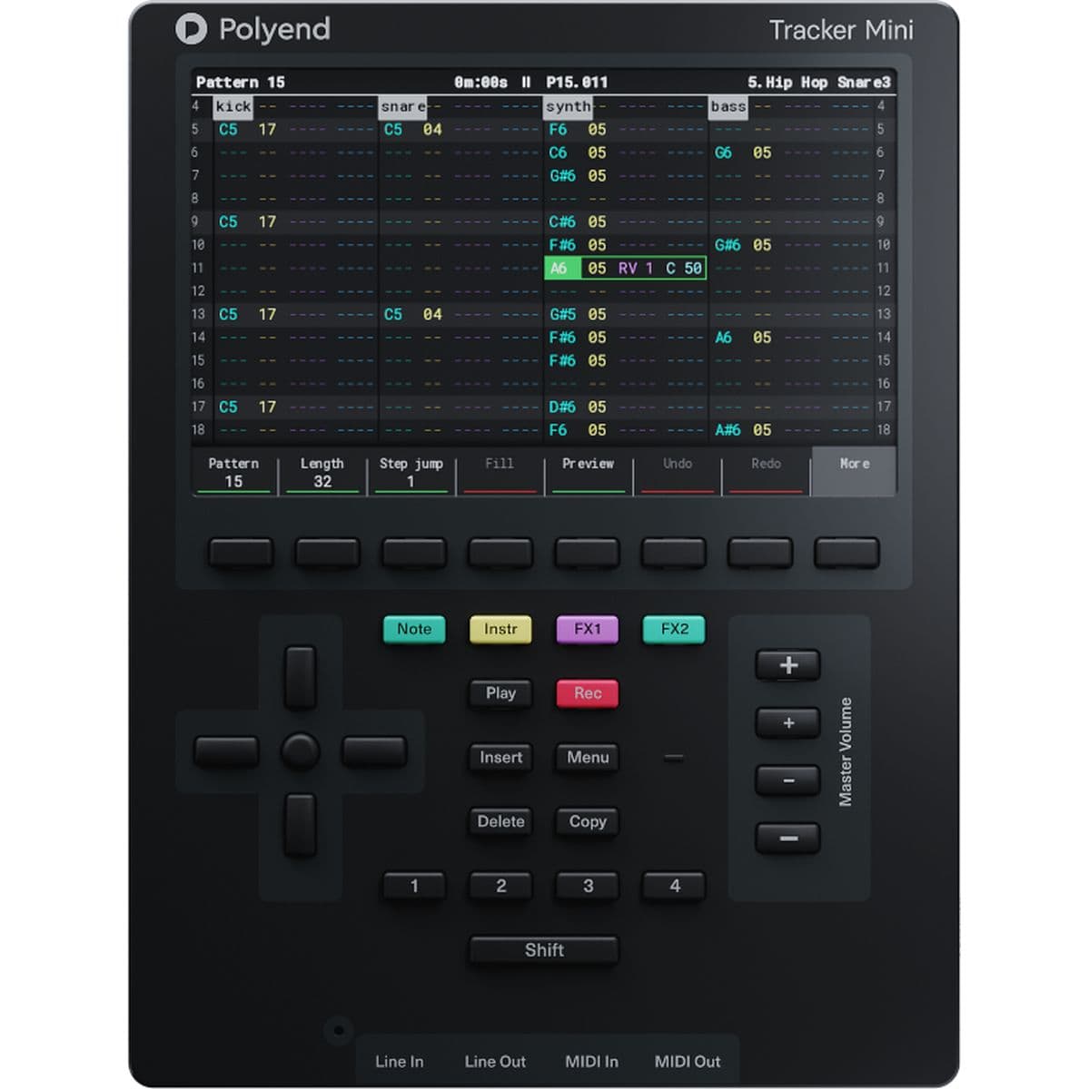 Tracker Mini Portable Audio Workstation — Polyend
