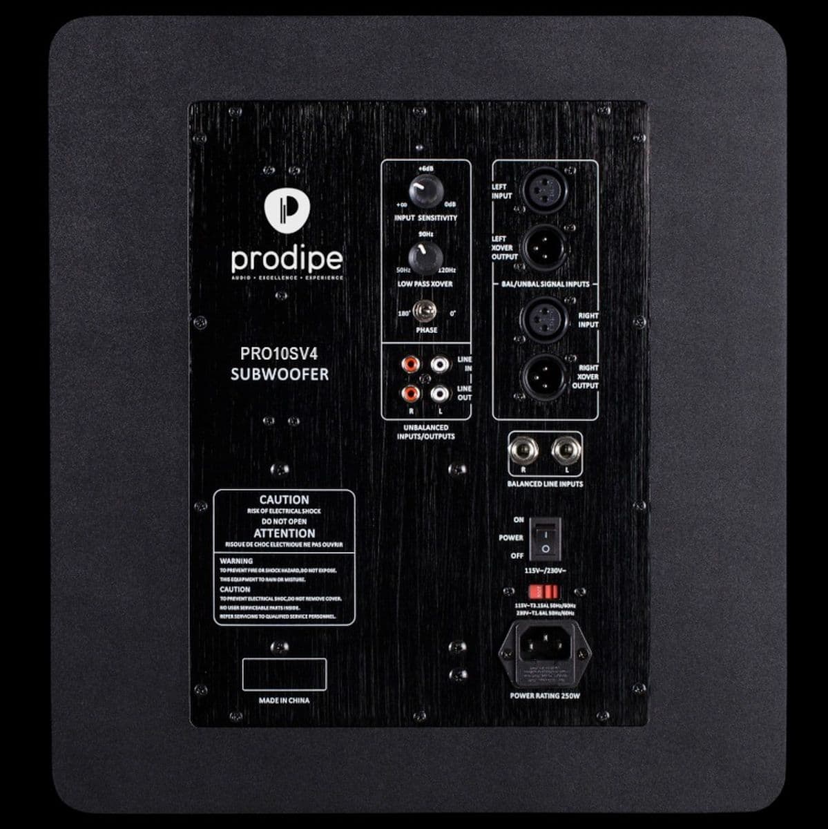 Pro 10 V4 BW — Prodipe