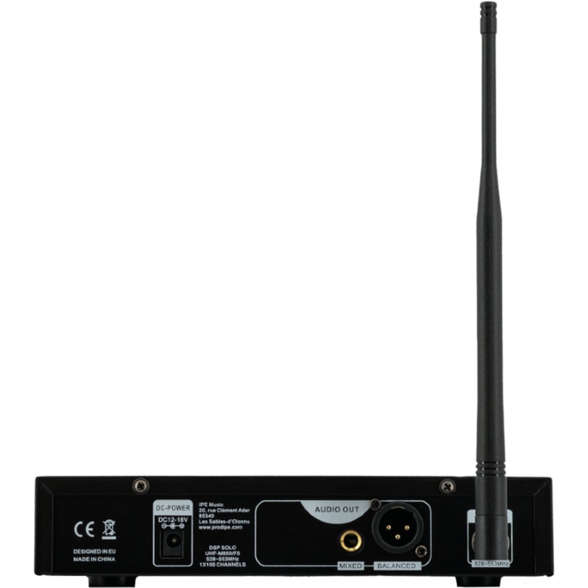 Uhf M850 DSP Solo — Prodipe