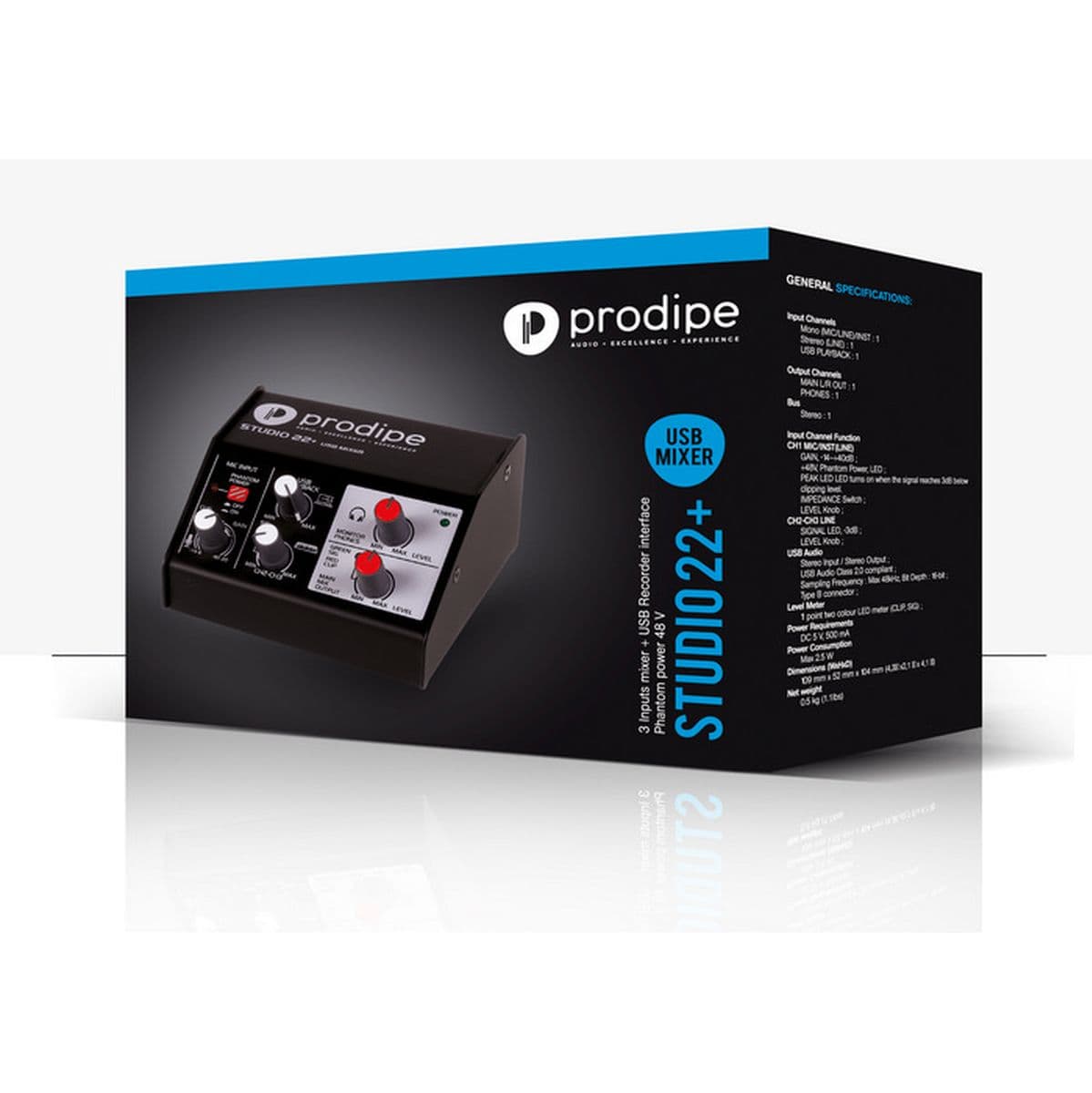 Studio 22 + — Prodipe