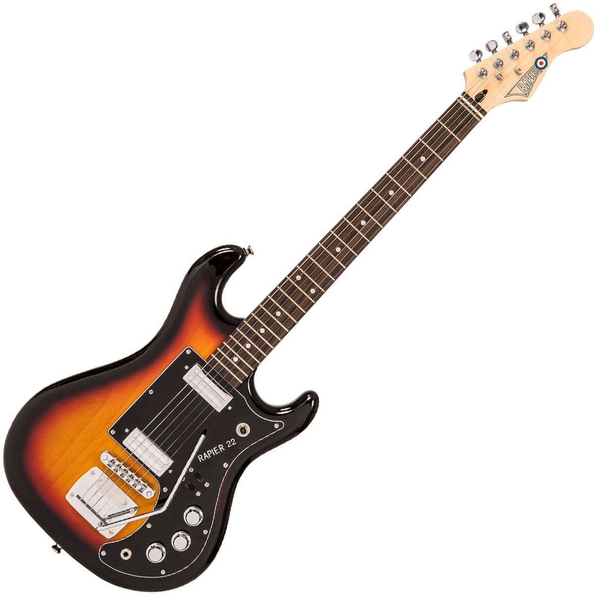 22 Electric Guitar - 3 Tone Sunburst — Rapier