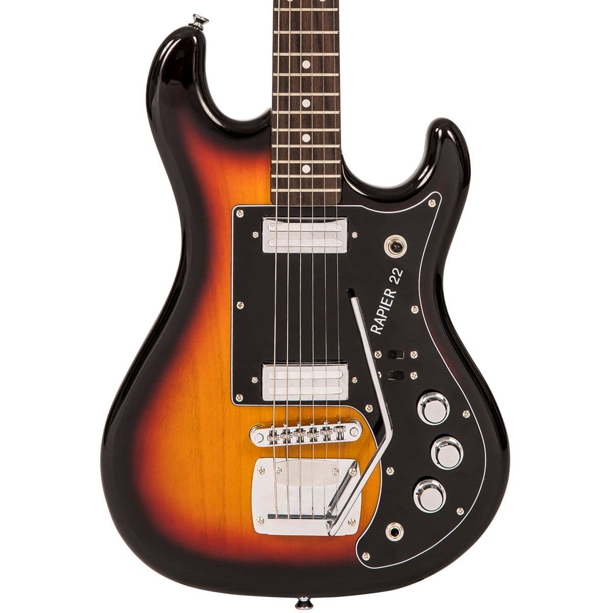 22 Electric Guitar - 3 Tone Sunburst — Rapier