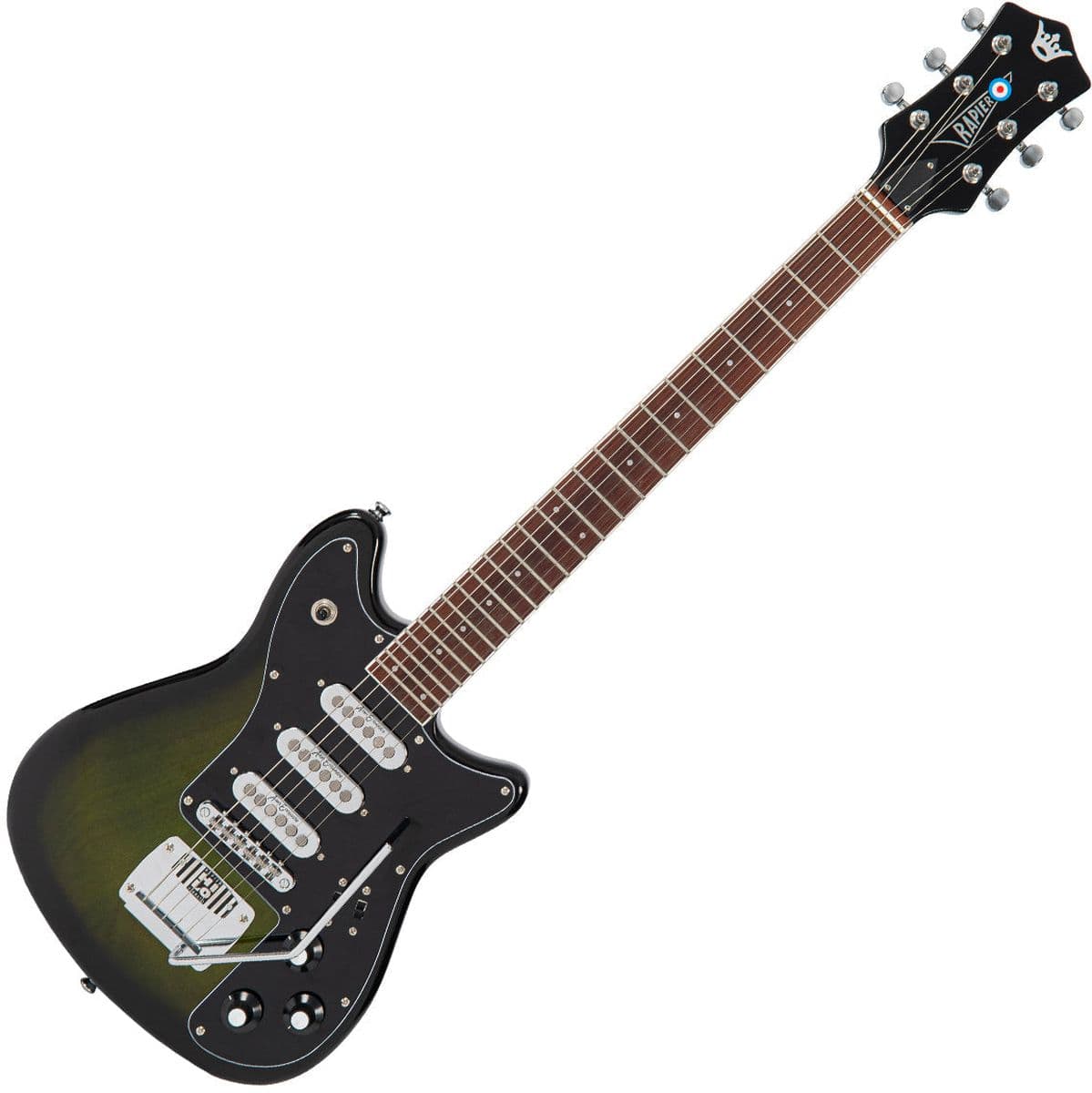 Mercury Electric Guitar - Greenburst — Rapier