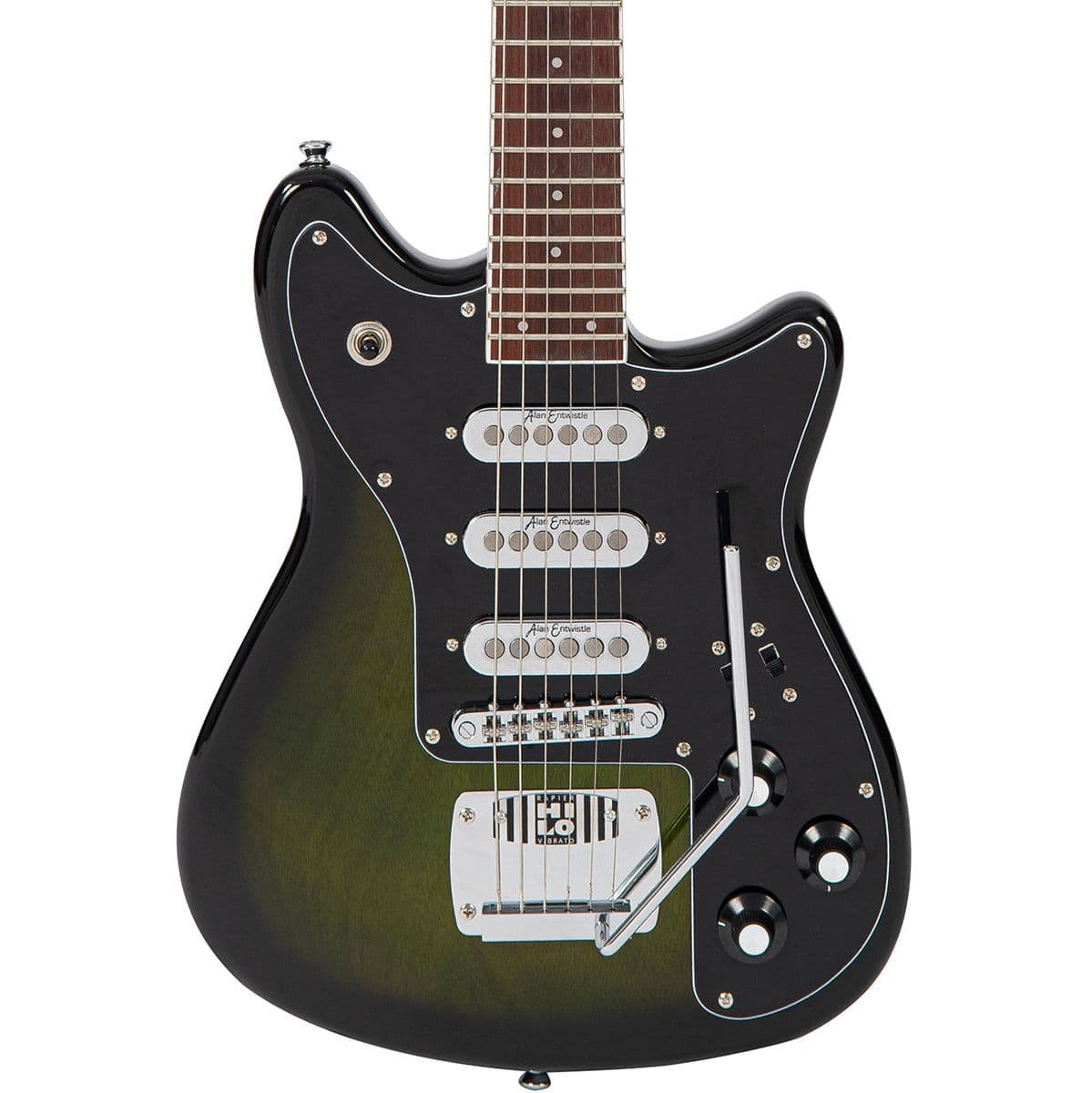 Mercury Electric Guitar - Greenburst — Rapier