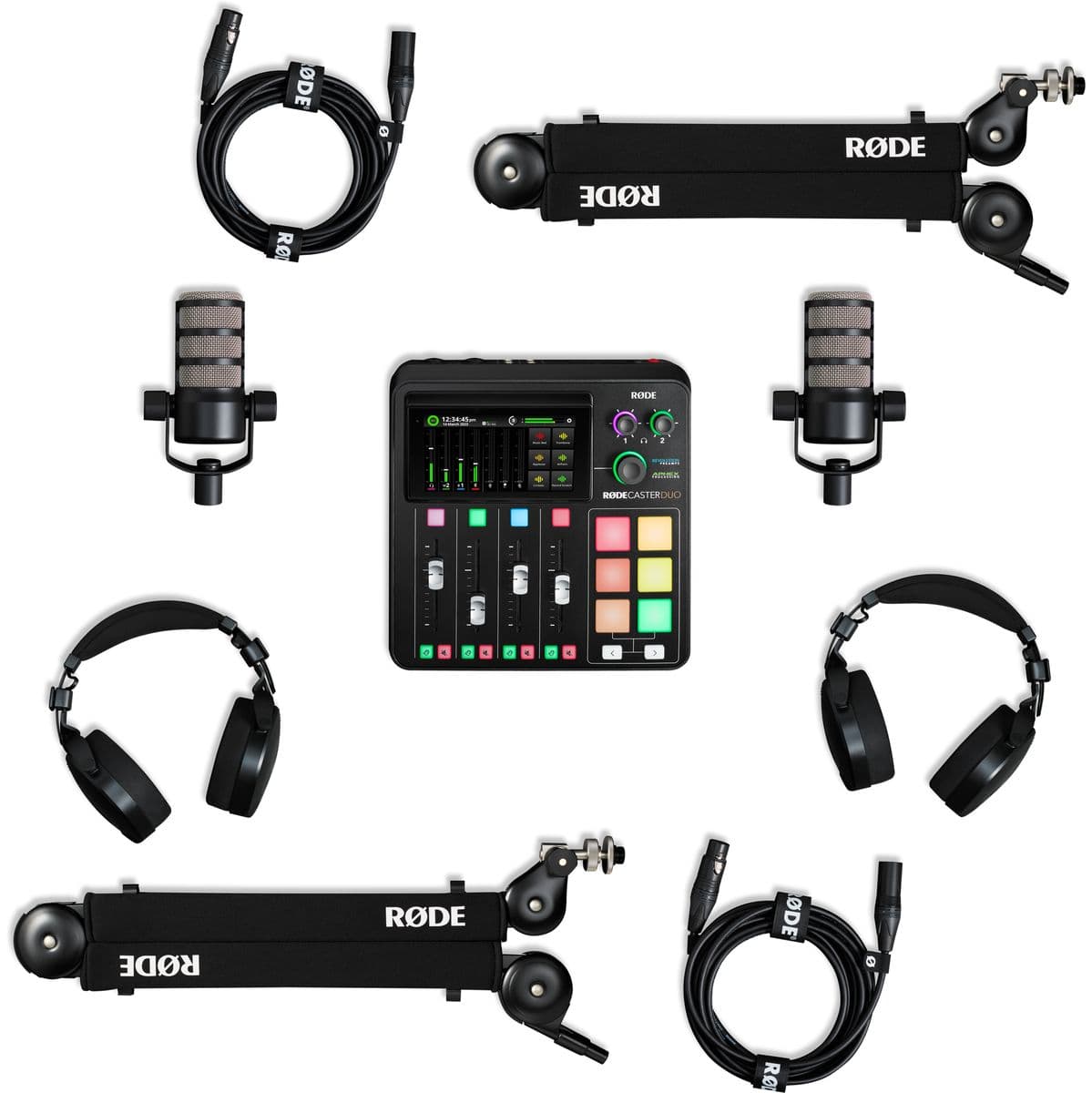 Red Two-Person Podcasting Bundle — RØDE