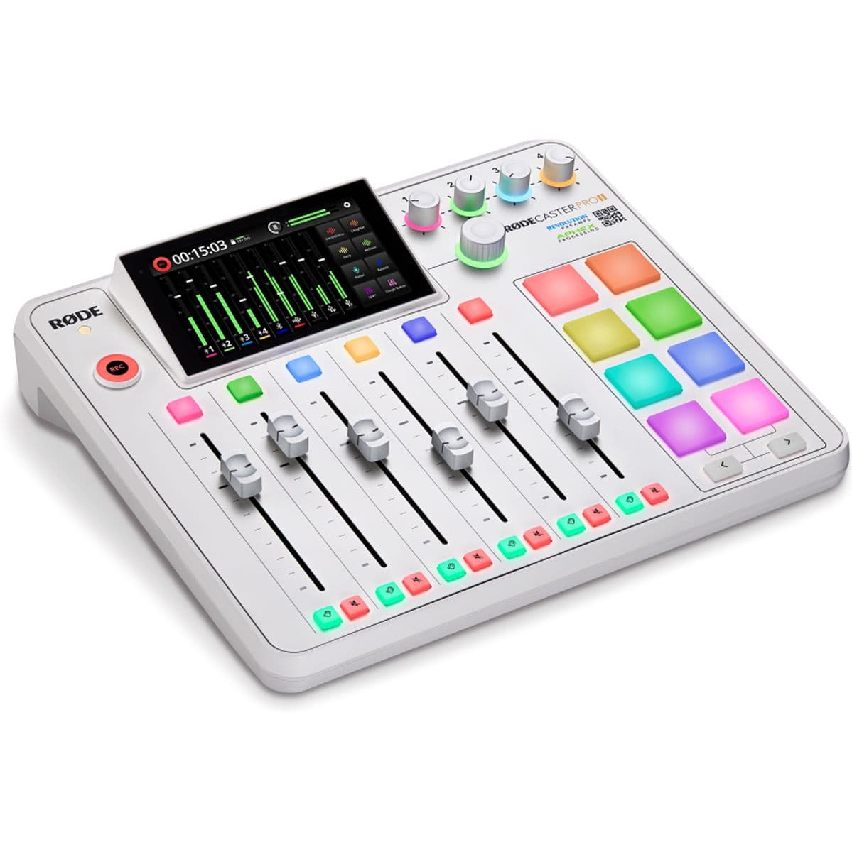 Red Rødecaster Pro II (White) — RØDE