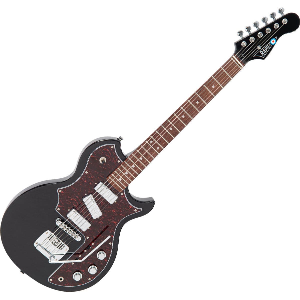 Deluxe Electric Guitar - Gloss Black — Rapier