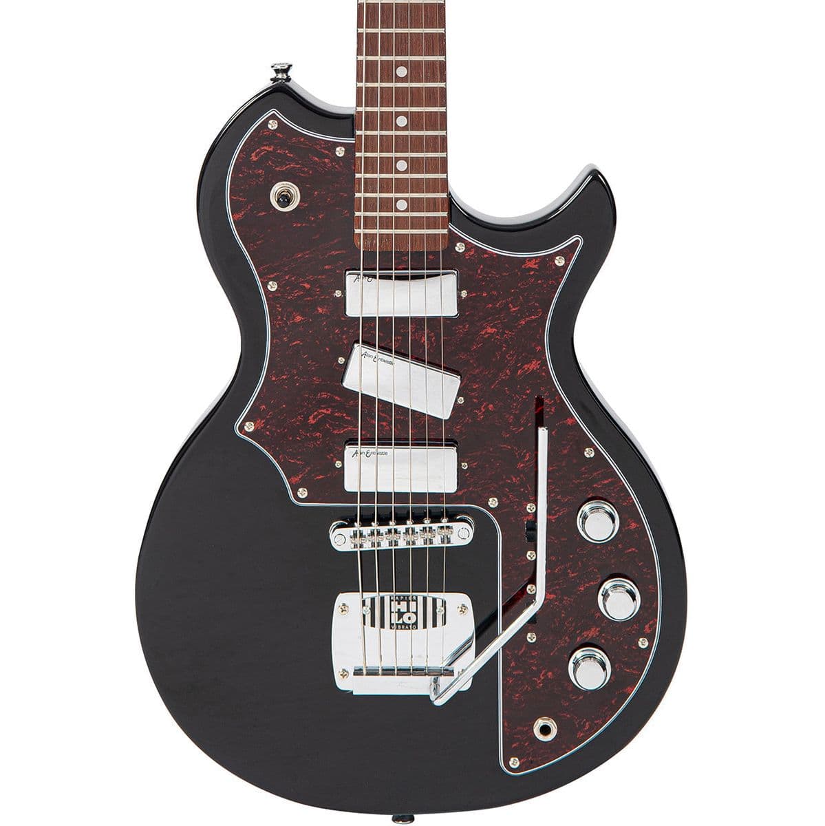 Deluxe Electric Guitar - Gloss Black — Rapier