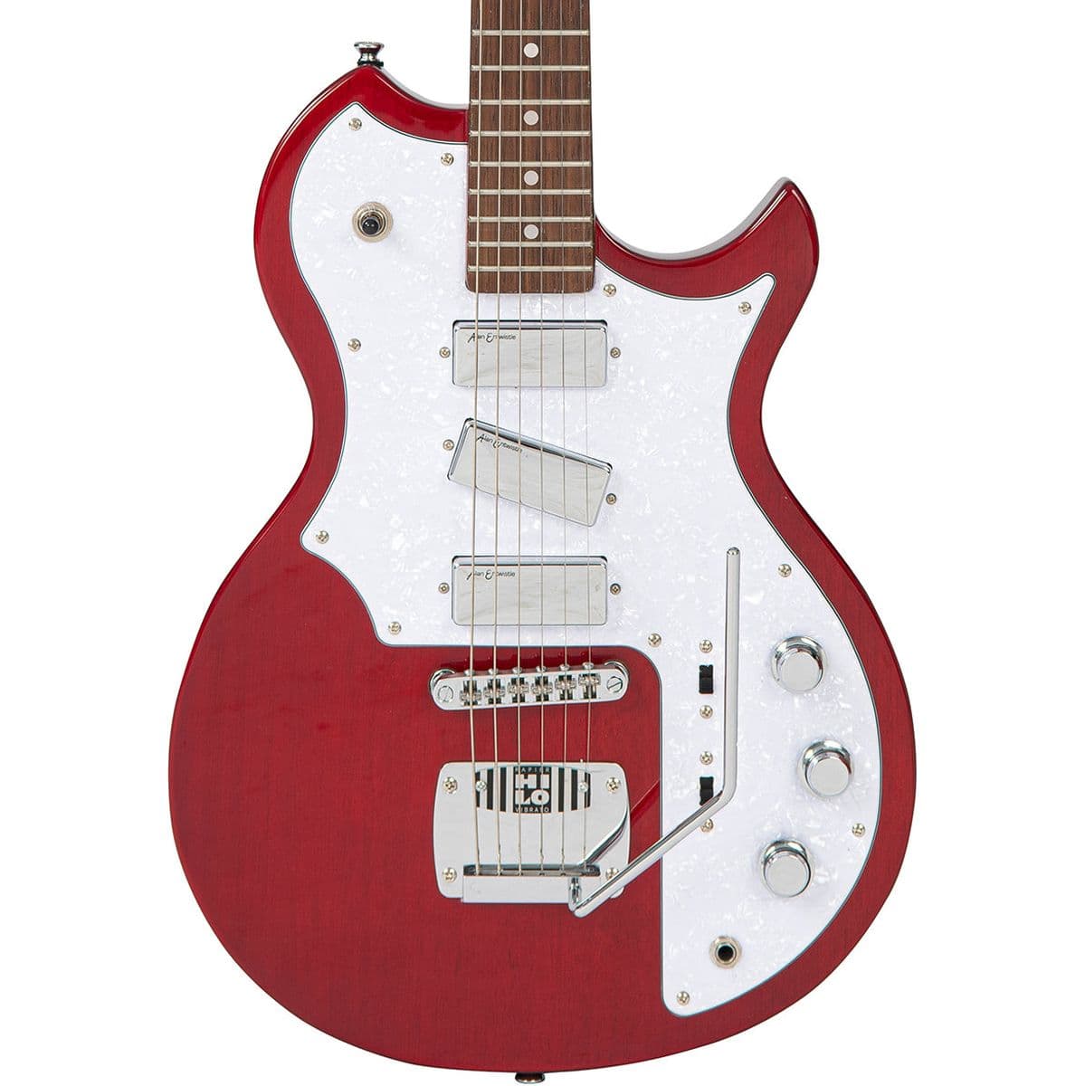 Deluxe Electric Guitar - Thru Red — Rapier
