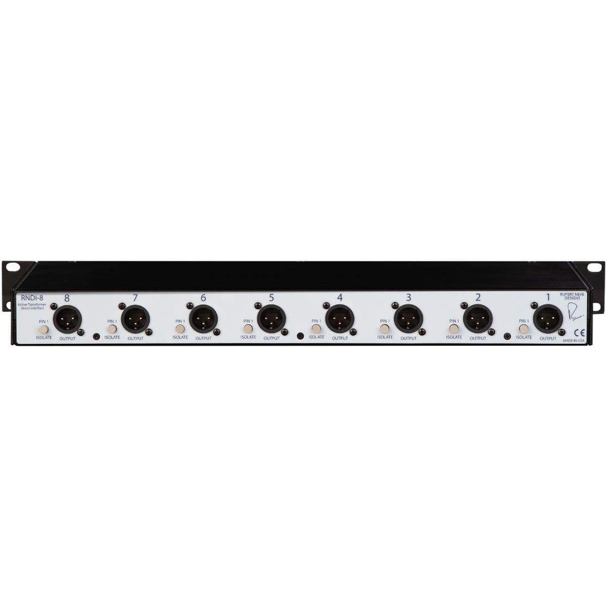 8 Channel 1U Direct Interface — Rupert Neve Designs