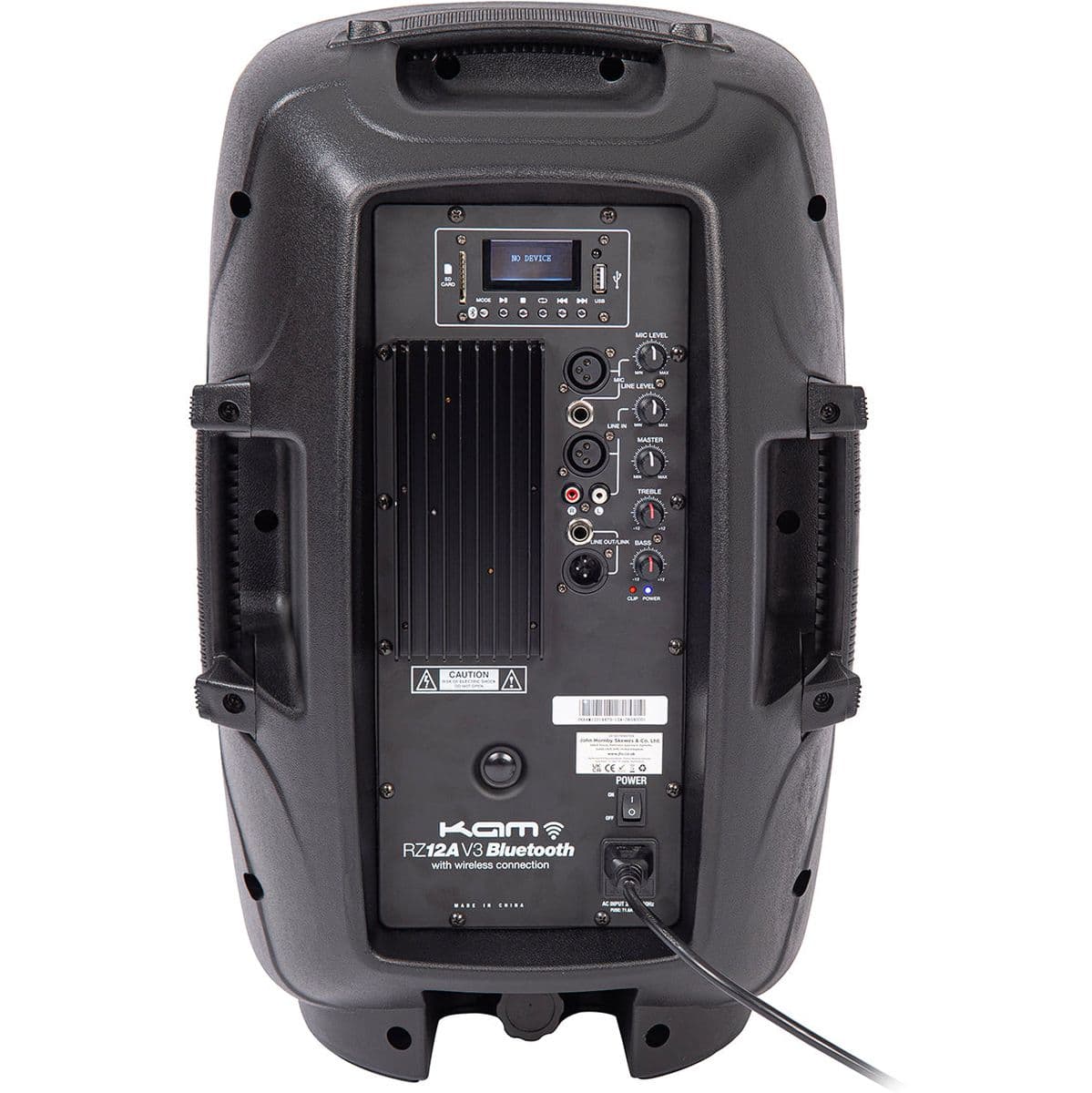 RZ12A Active Speaker w/ Bluetooth & Speaker Stand — Kam