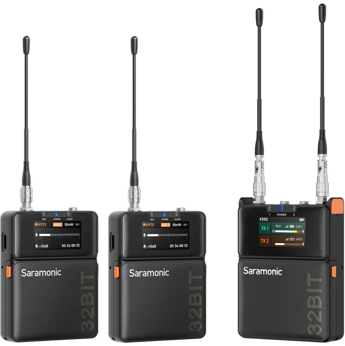Digital Uhf Wireless Microphone w/ 32-BIT Float Internal — Saramonic