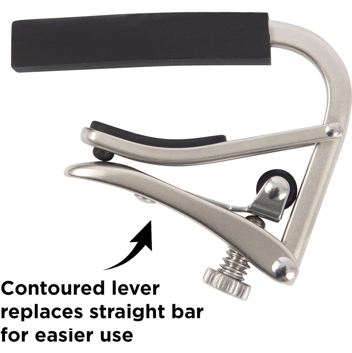 C1 Guitar Capo - Brushed Nickel — Shubb