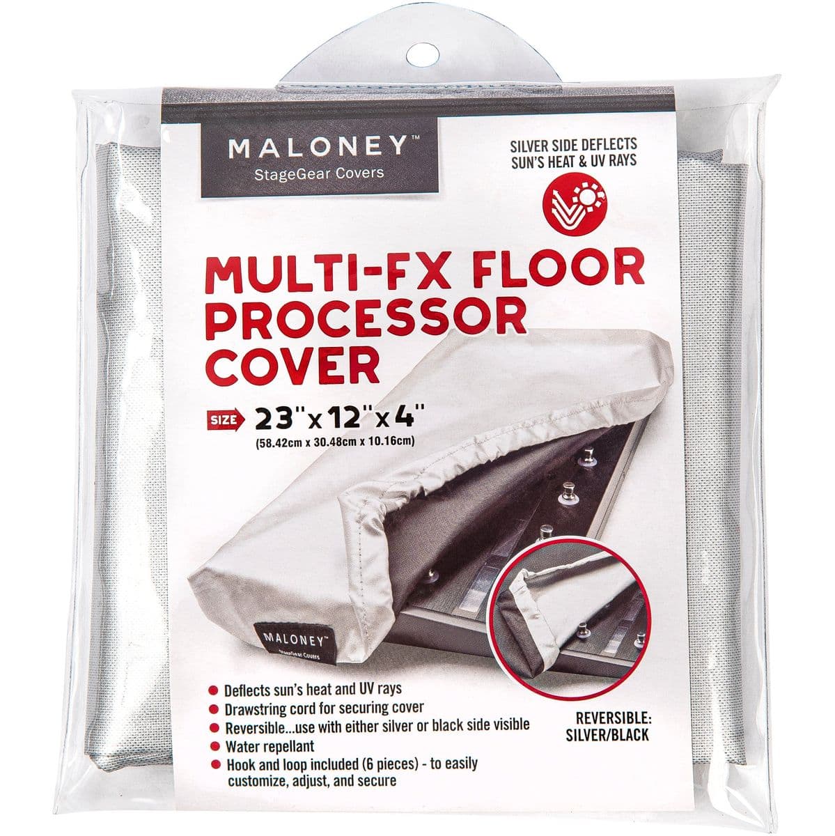 Maloney Stagegear - Multi FX Floor Processor Cover - 58 X 30 X 10cm — Stage Gear