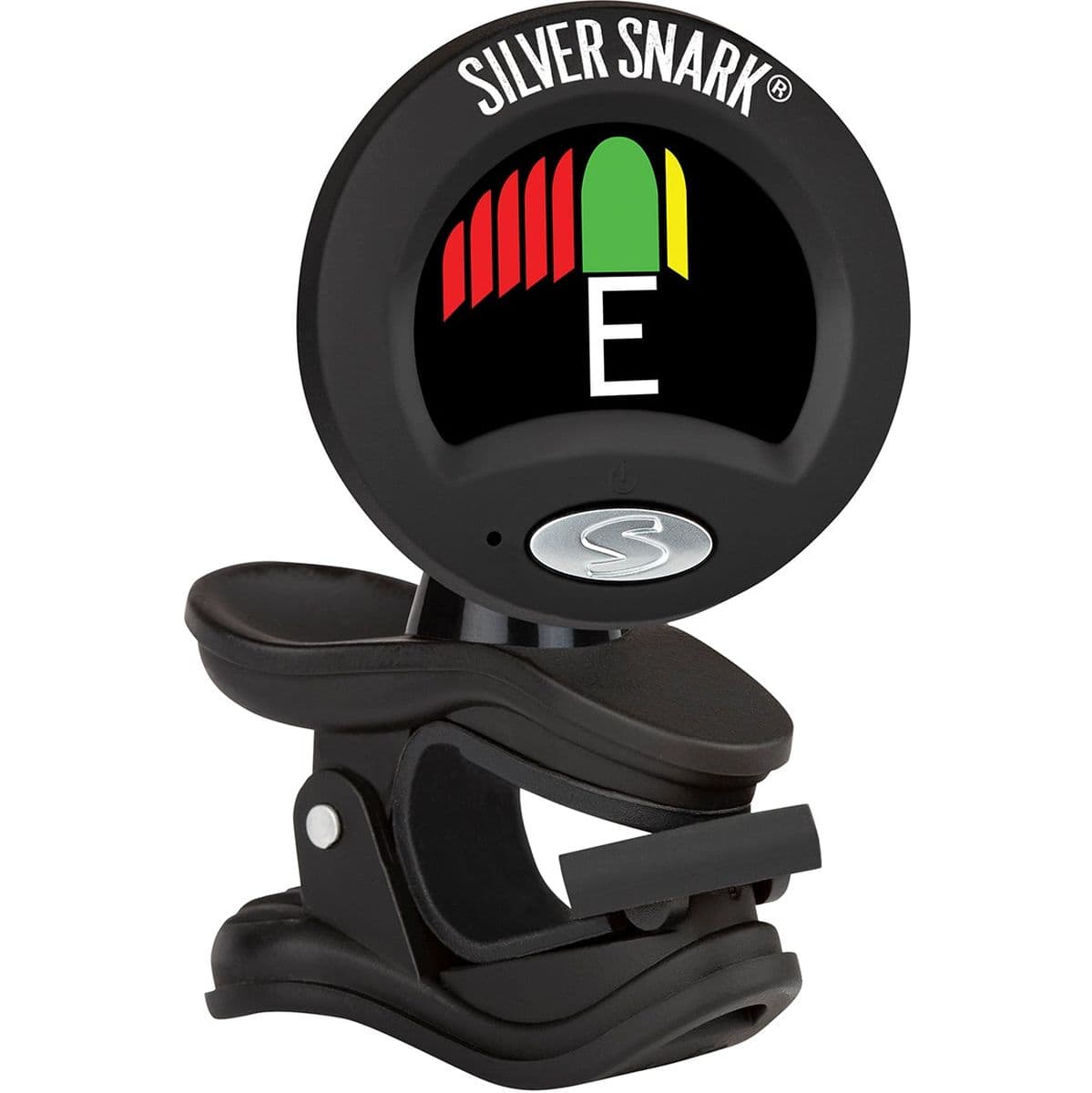 Silver 2 - Clip On Chromatic Guitar Tuner - Black Silver — Snark Tuner