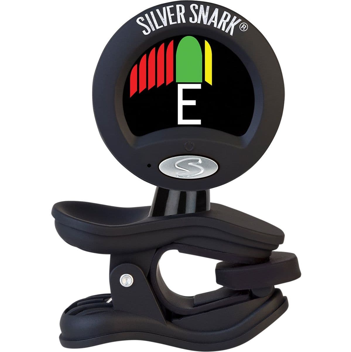 Silver 2 - Clip On Chromatic Guitar Tuner - Black Silver — Snark Tuner