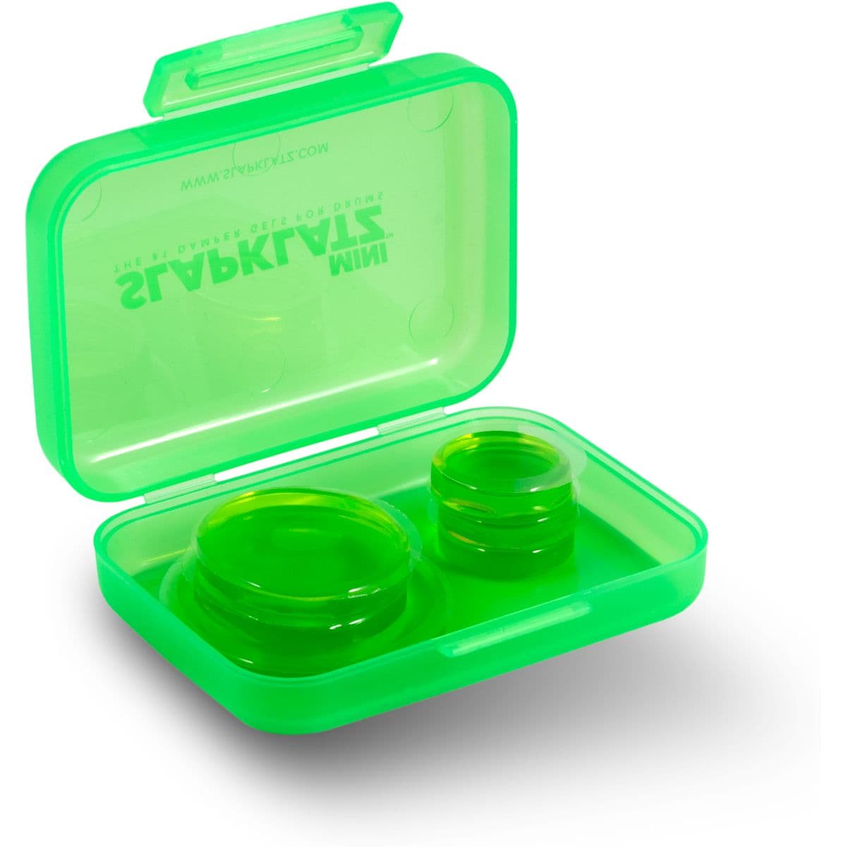 6 Mini Gel Pads w/ Case Alien Green — SlapKlatz