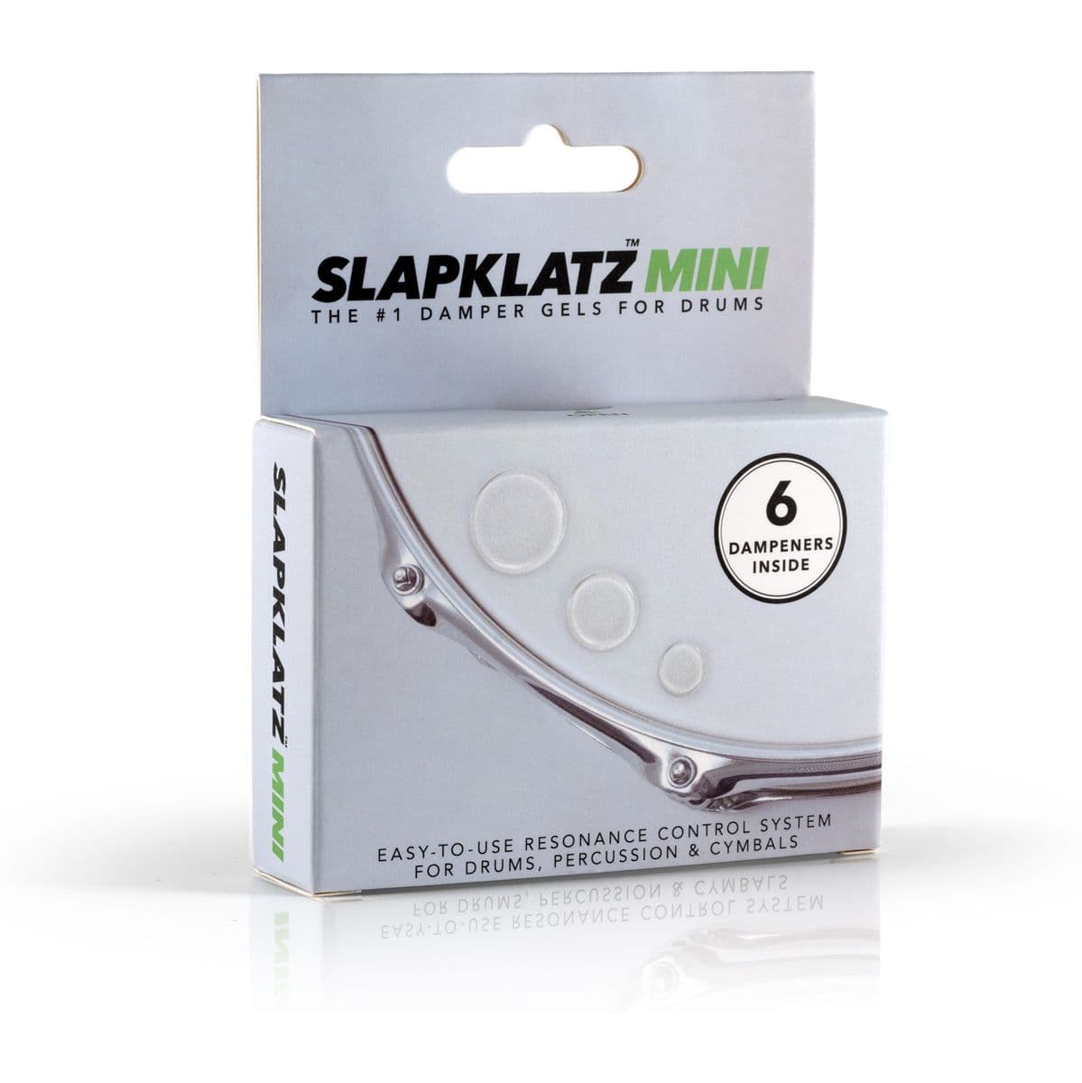 6 Mini Gel Pads w/ Case Clear — SlapKlatz