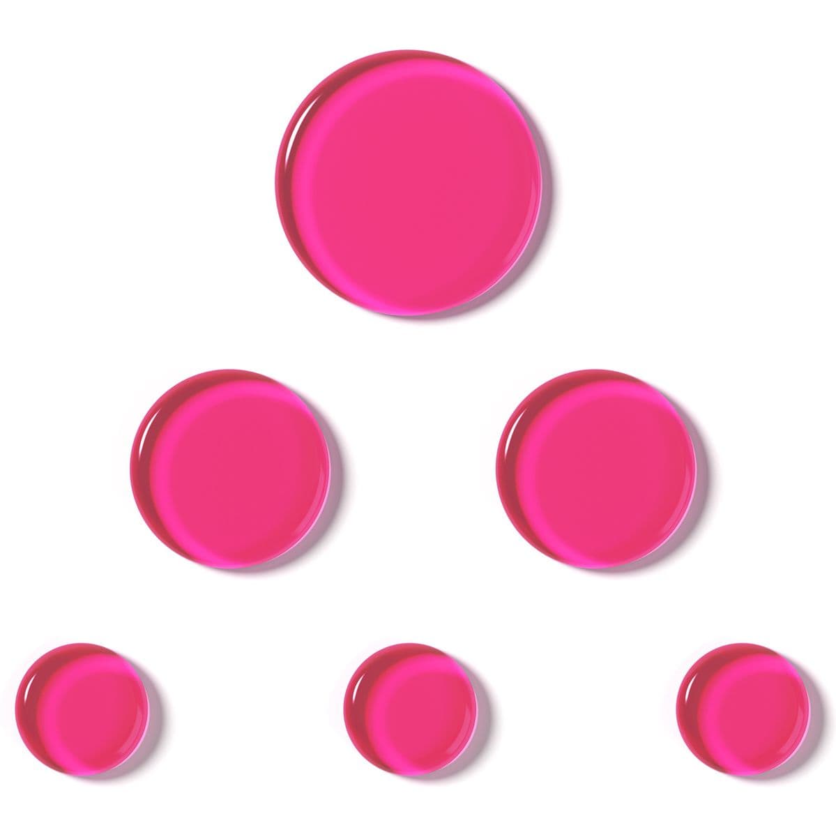 6 Mini Gel Pads w/ Case Pink — SlapKlatz
