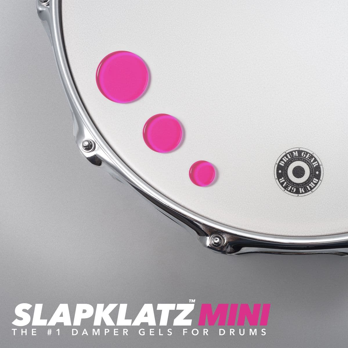 6 Mini Gel Pads w/ Case Pink — SlapKlatz