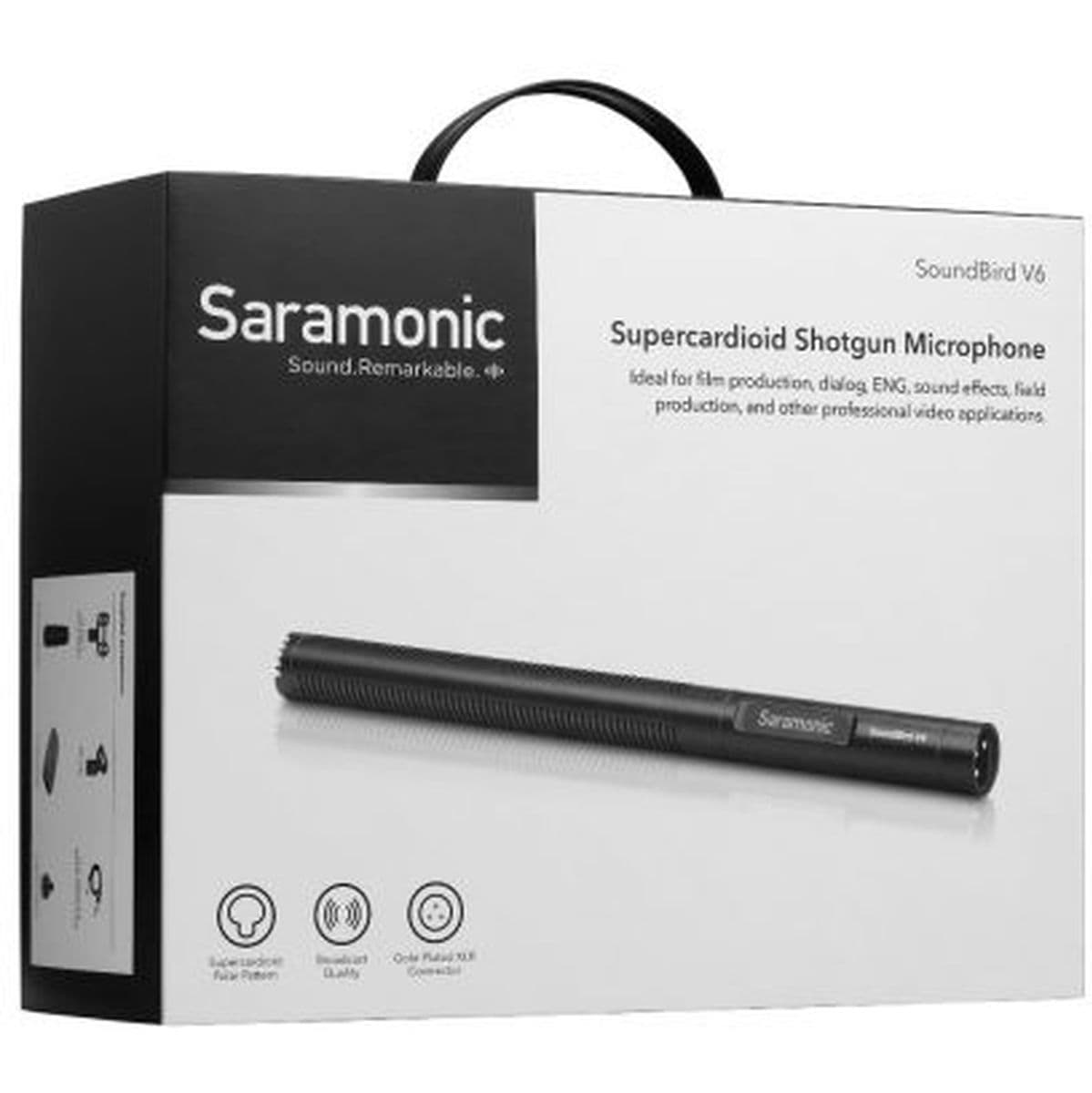 Super-Cardioid High-Quality Shotgun Microphone — Saramonic