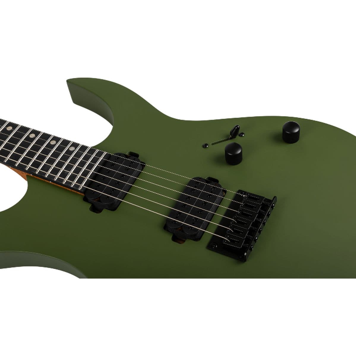 S-400 MGR Satin Dark Green — Spira Guitars