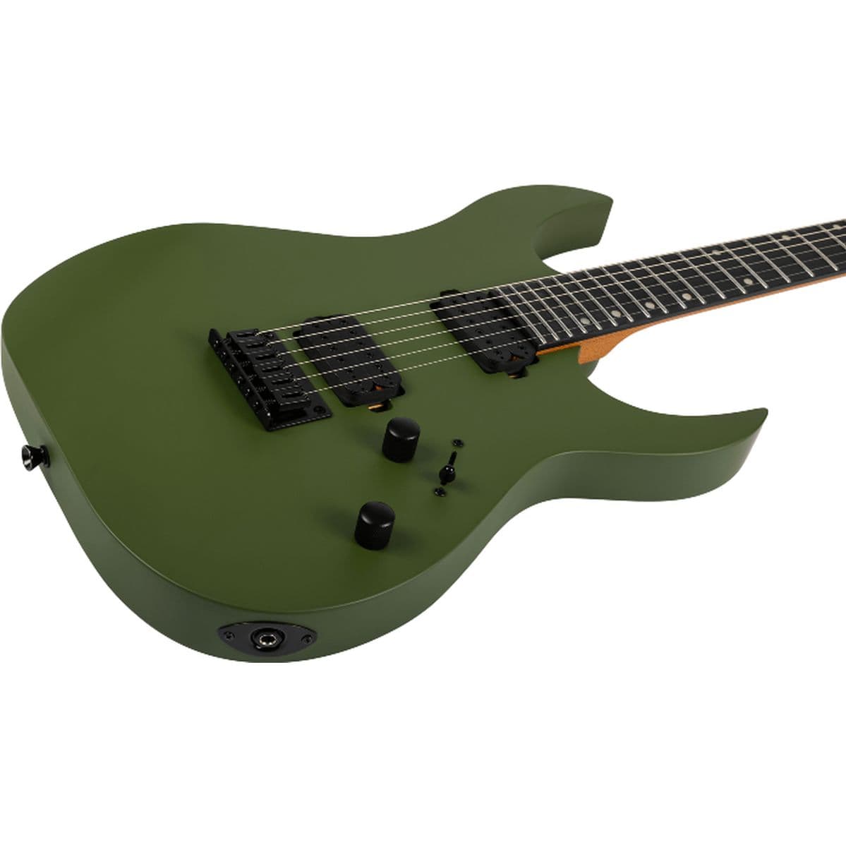 S-400 MGR Satin Dark Green — Spira Guitars
