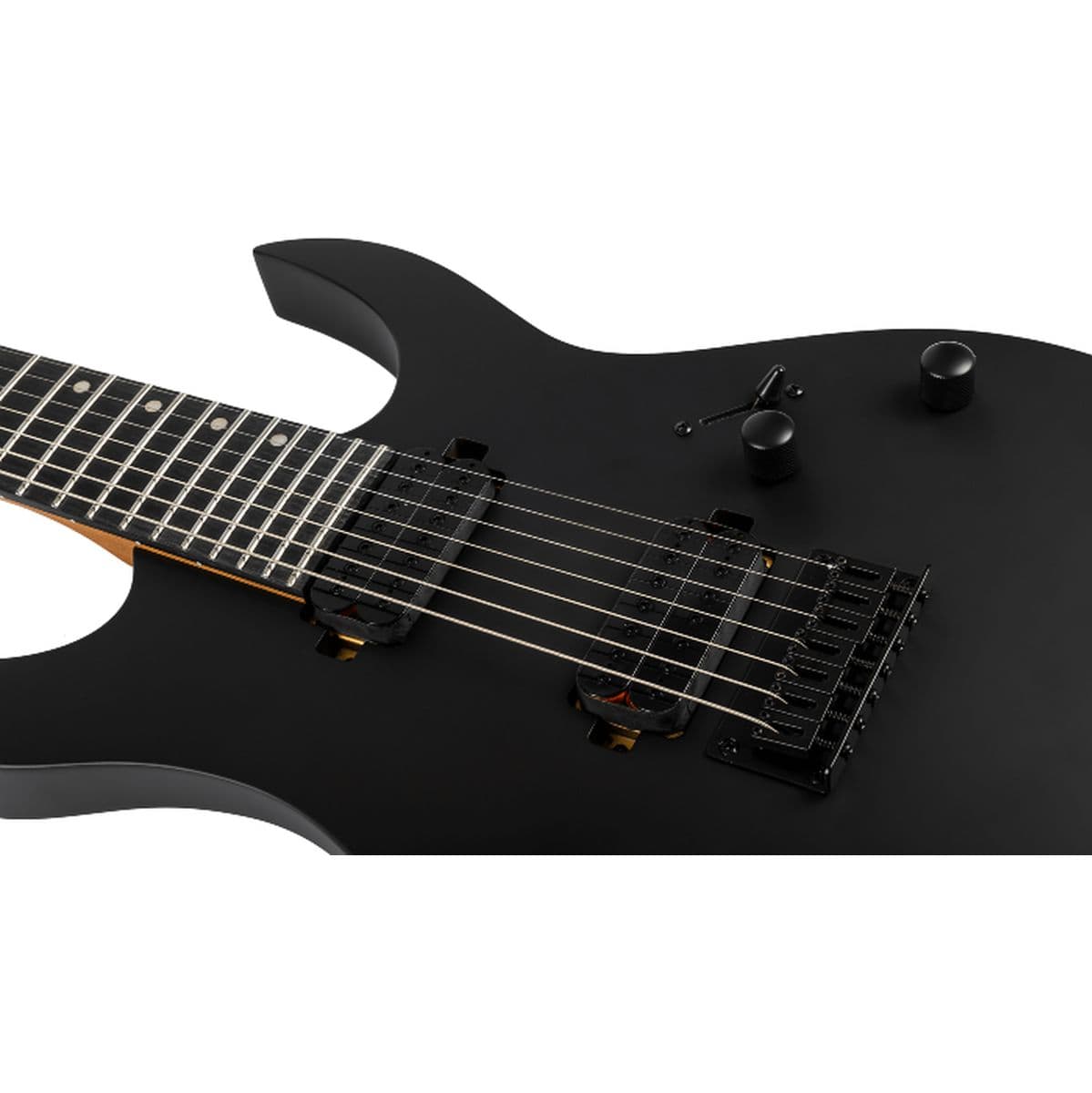 S-407 MBK Satin Black — Spira Guitars