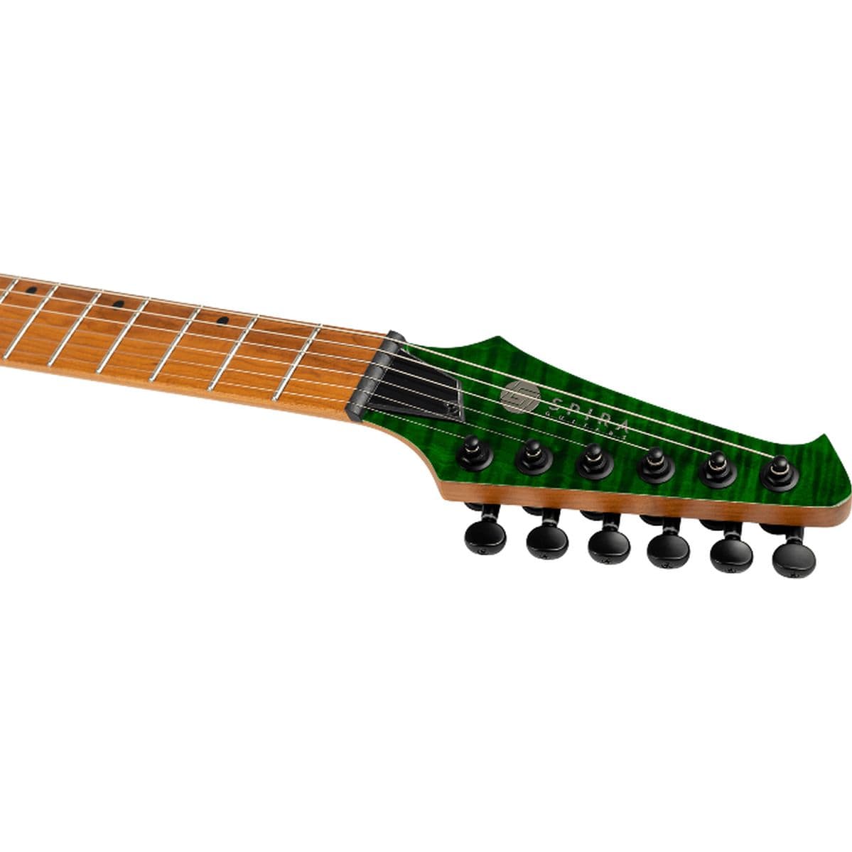 S-450 TGR Transparent Green — Spira Guitars