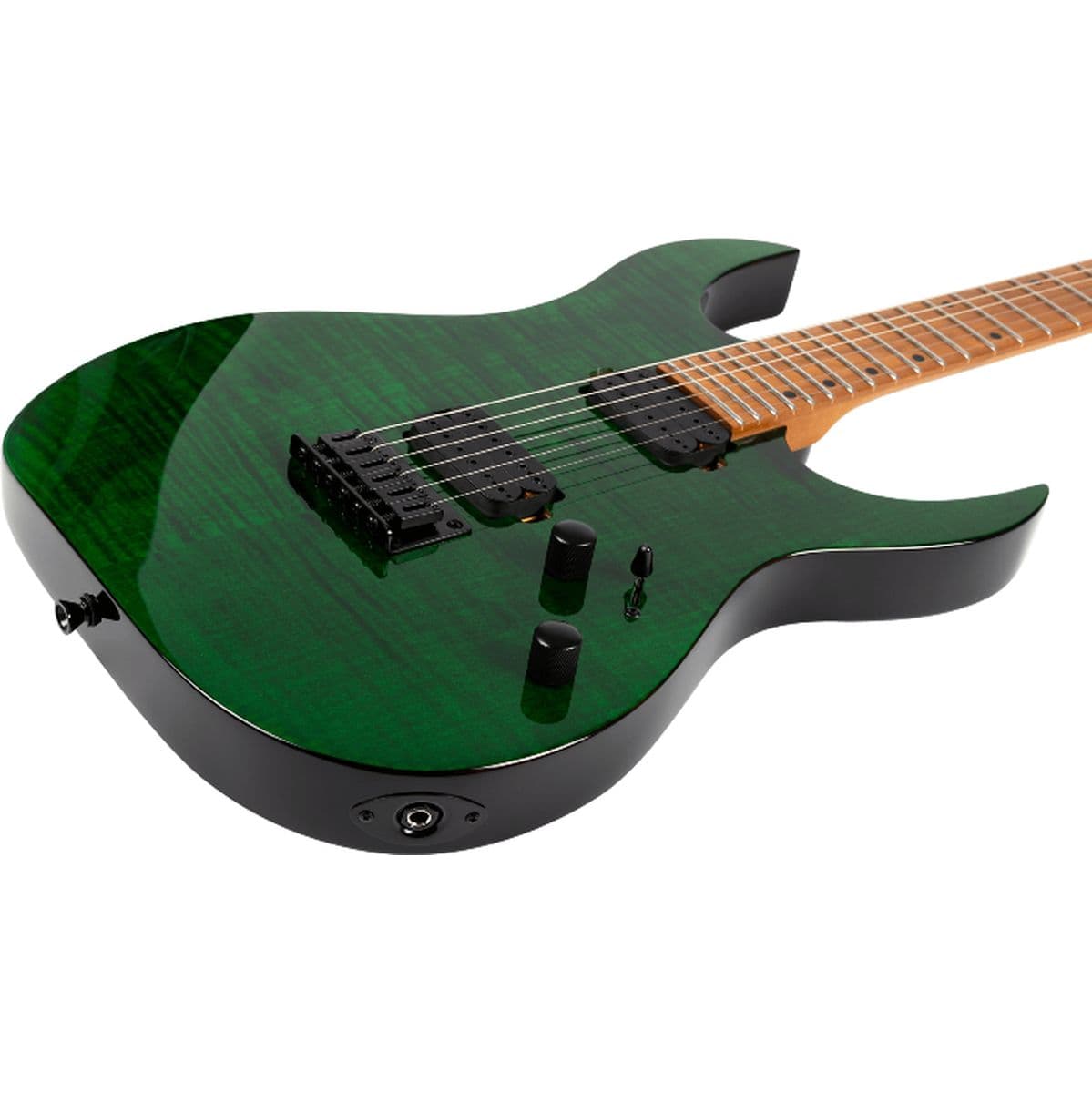 S-450 TGR Transparent Green — Spira Guitars
