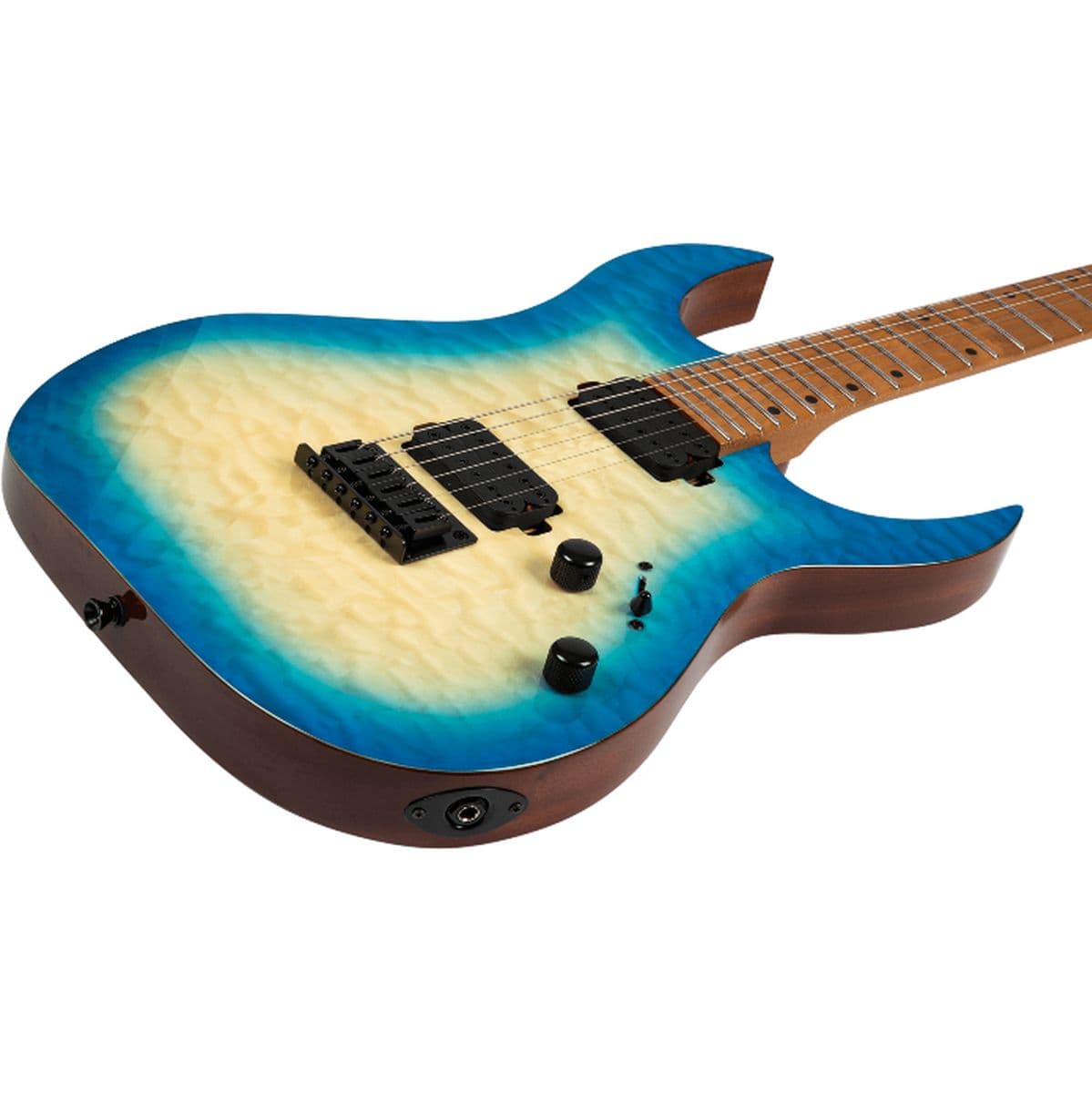 S-500 Qab Trans Aqua Blue — Spira Guitars