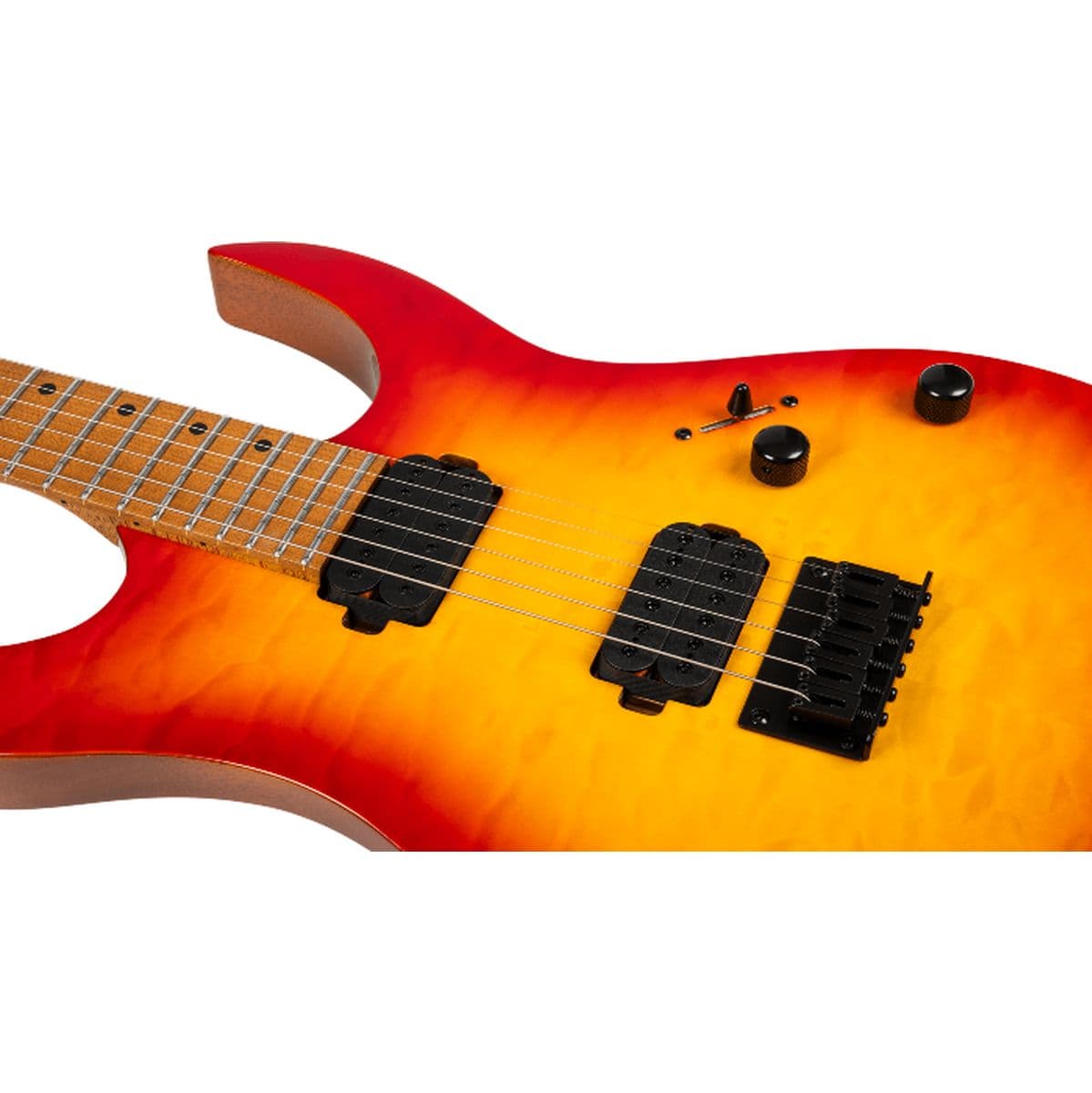 S-500 QFB Fireburst — Spira Guitars