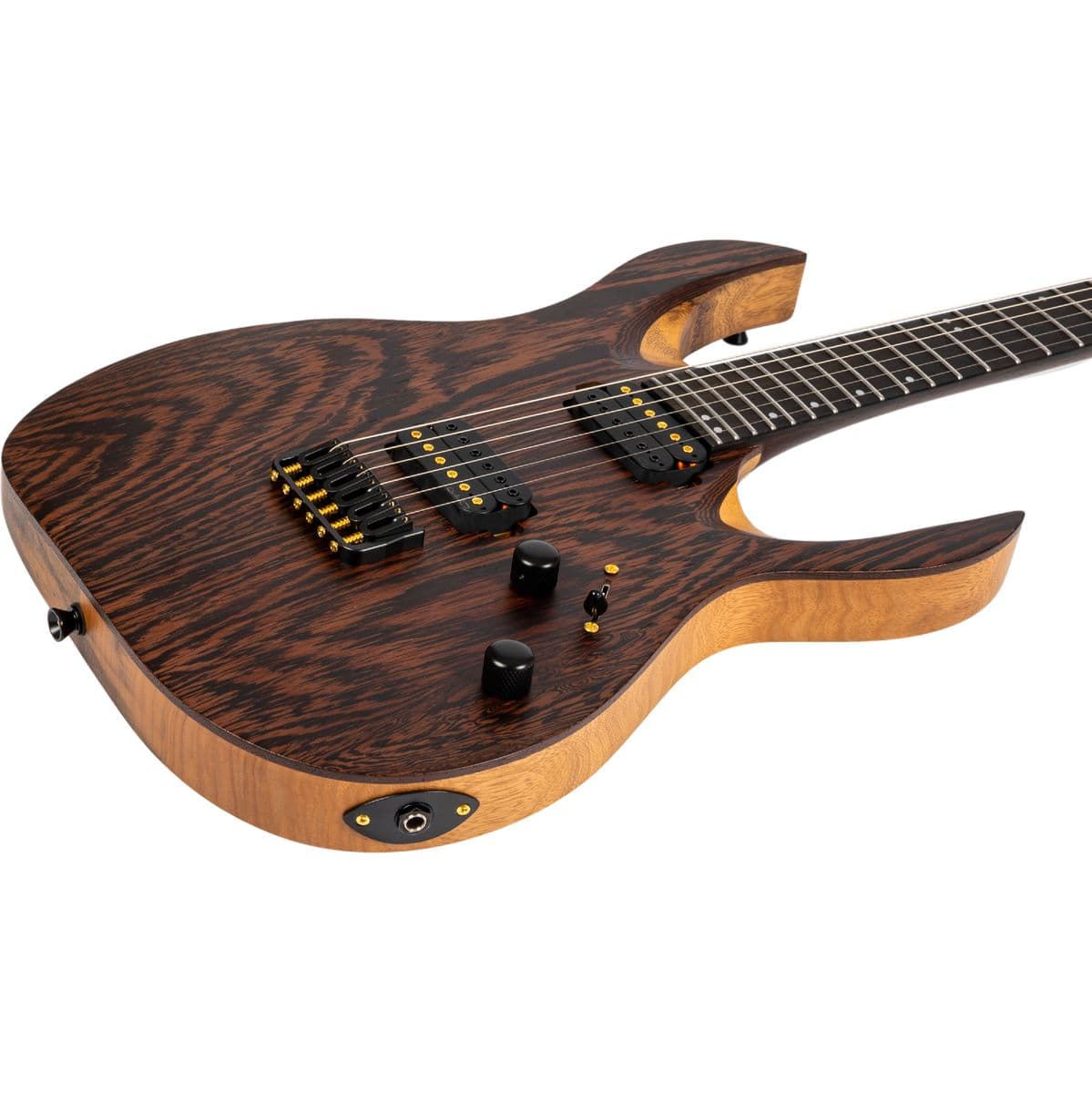 S-1000 Pro Black Limba Natural — Spira Guitars