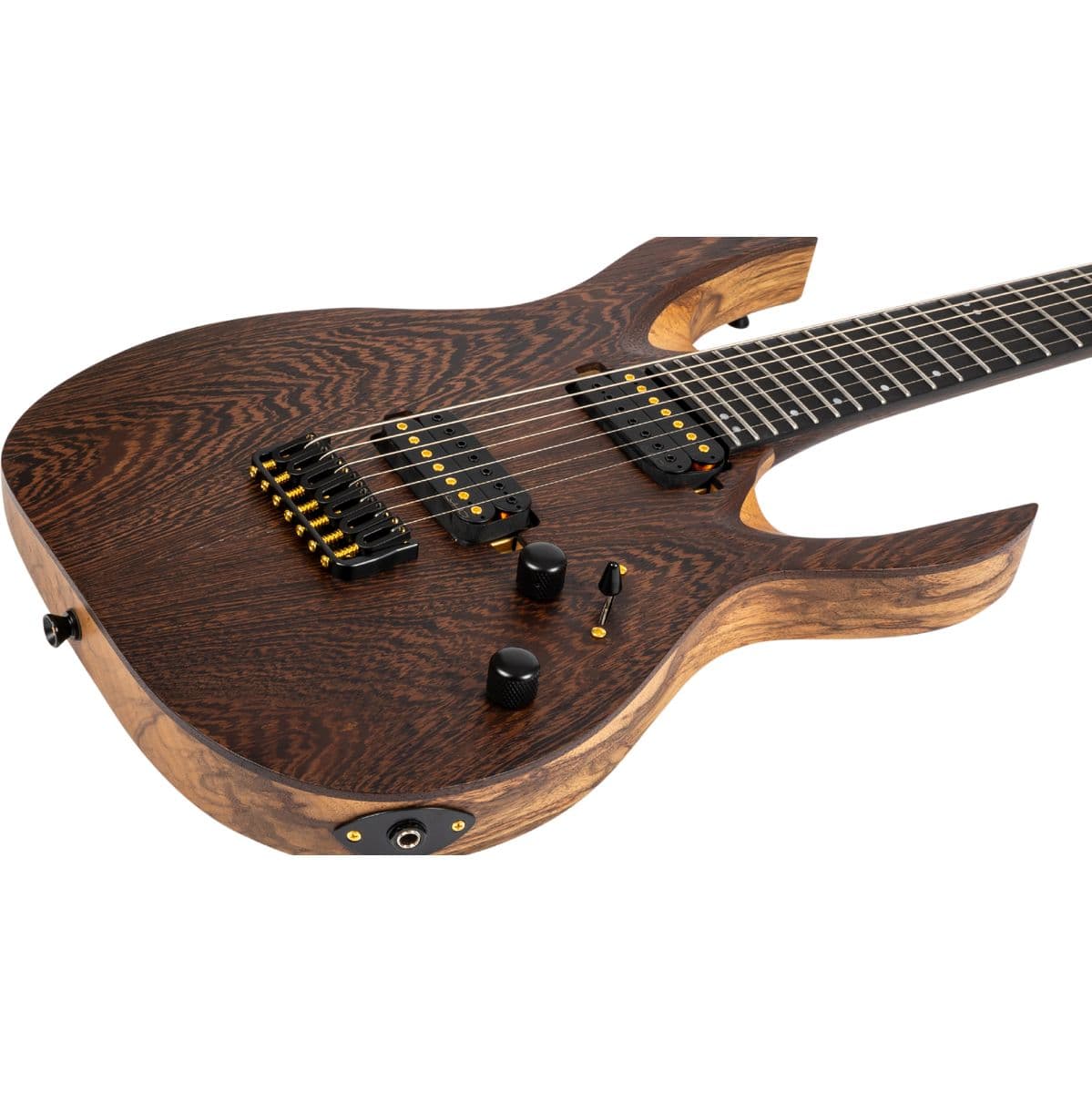 S-1007 Pro Black Limba Natural — Spira Guitars