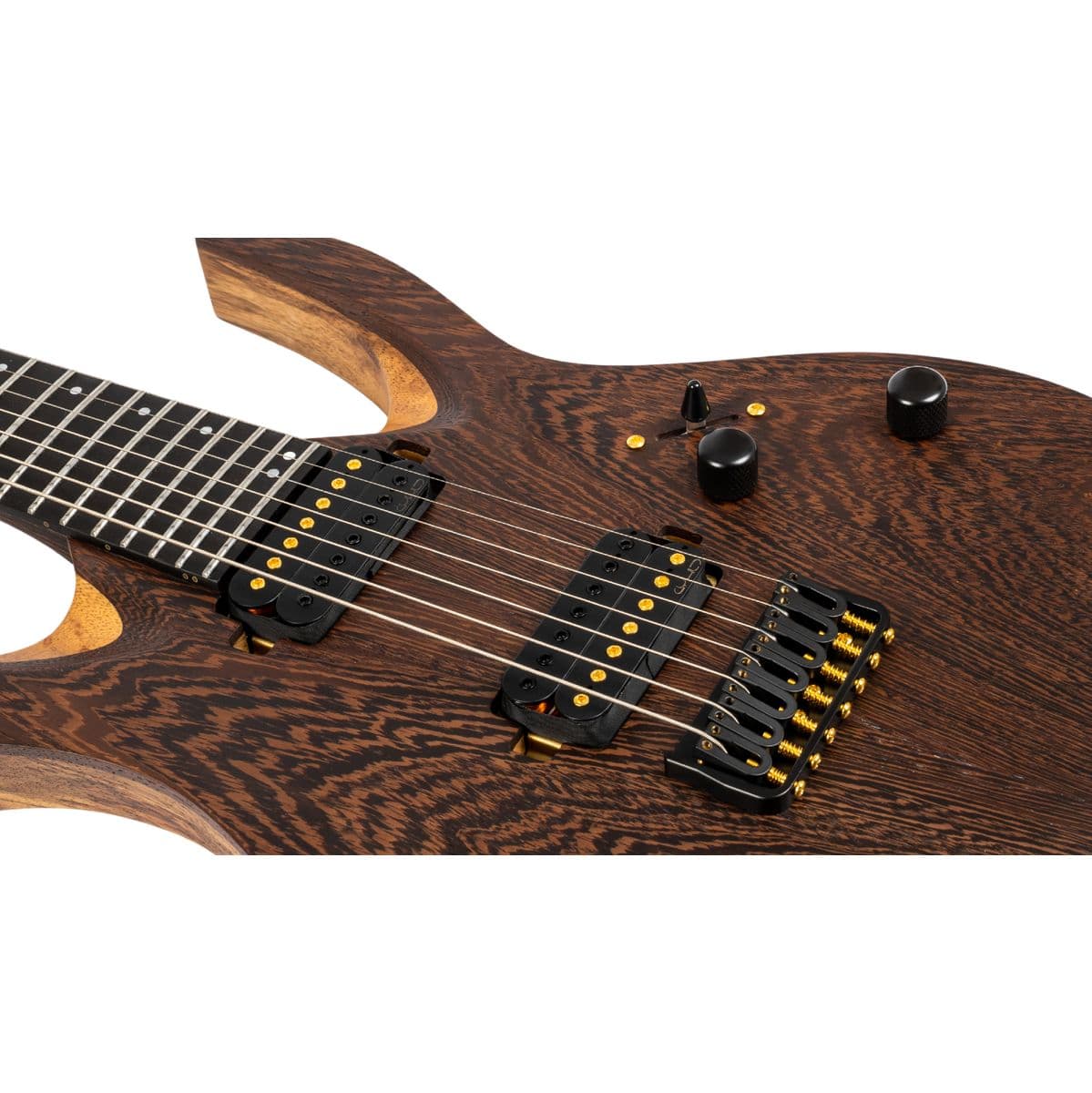 S-1007 Pro Black Limba Natural — Spira Guitars