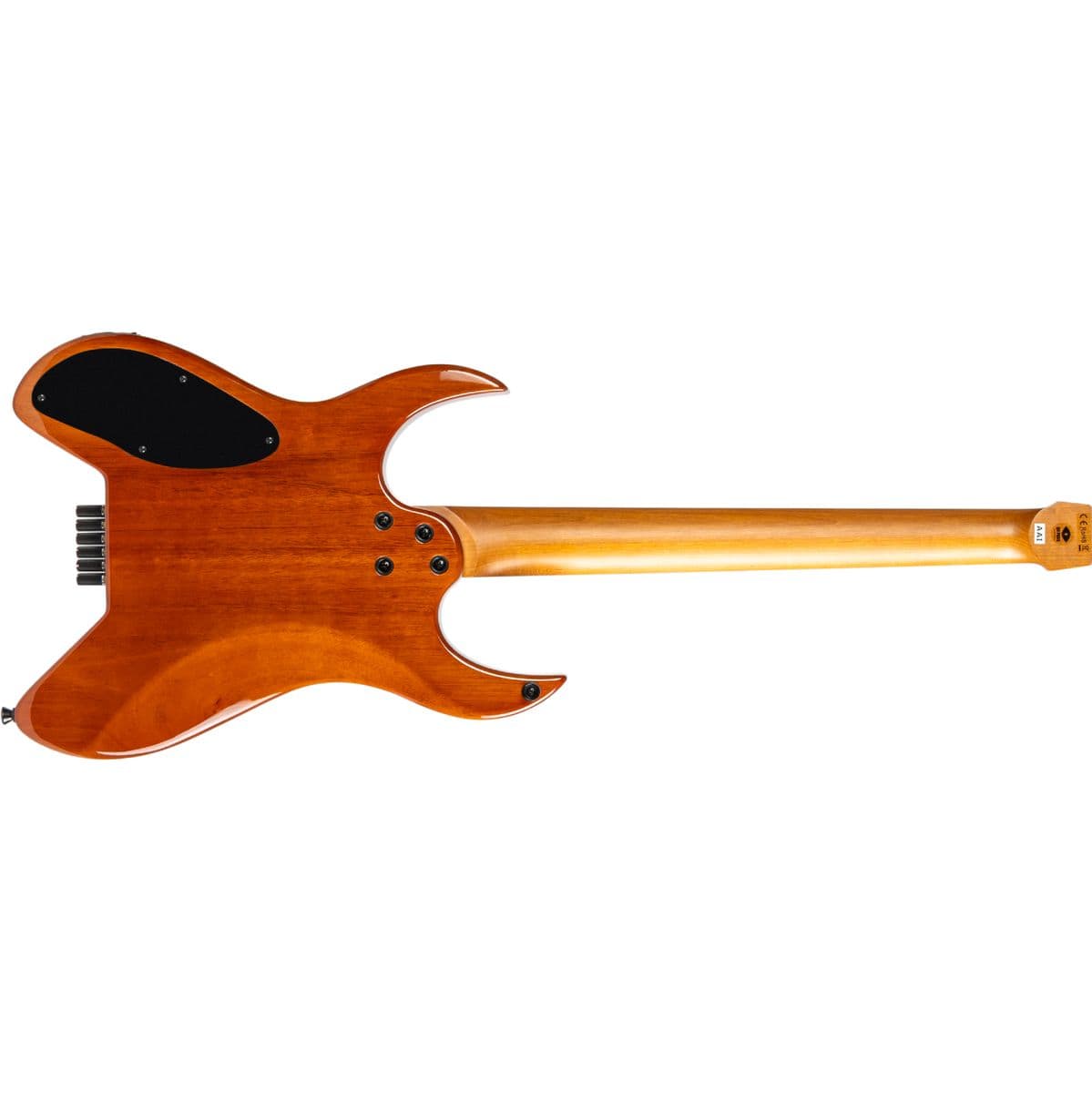 S-500 Headless GBR Headless S-Style Trans Aqua Blue — Spira Guitars