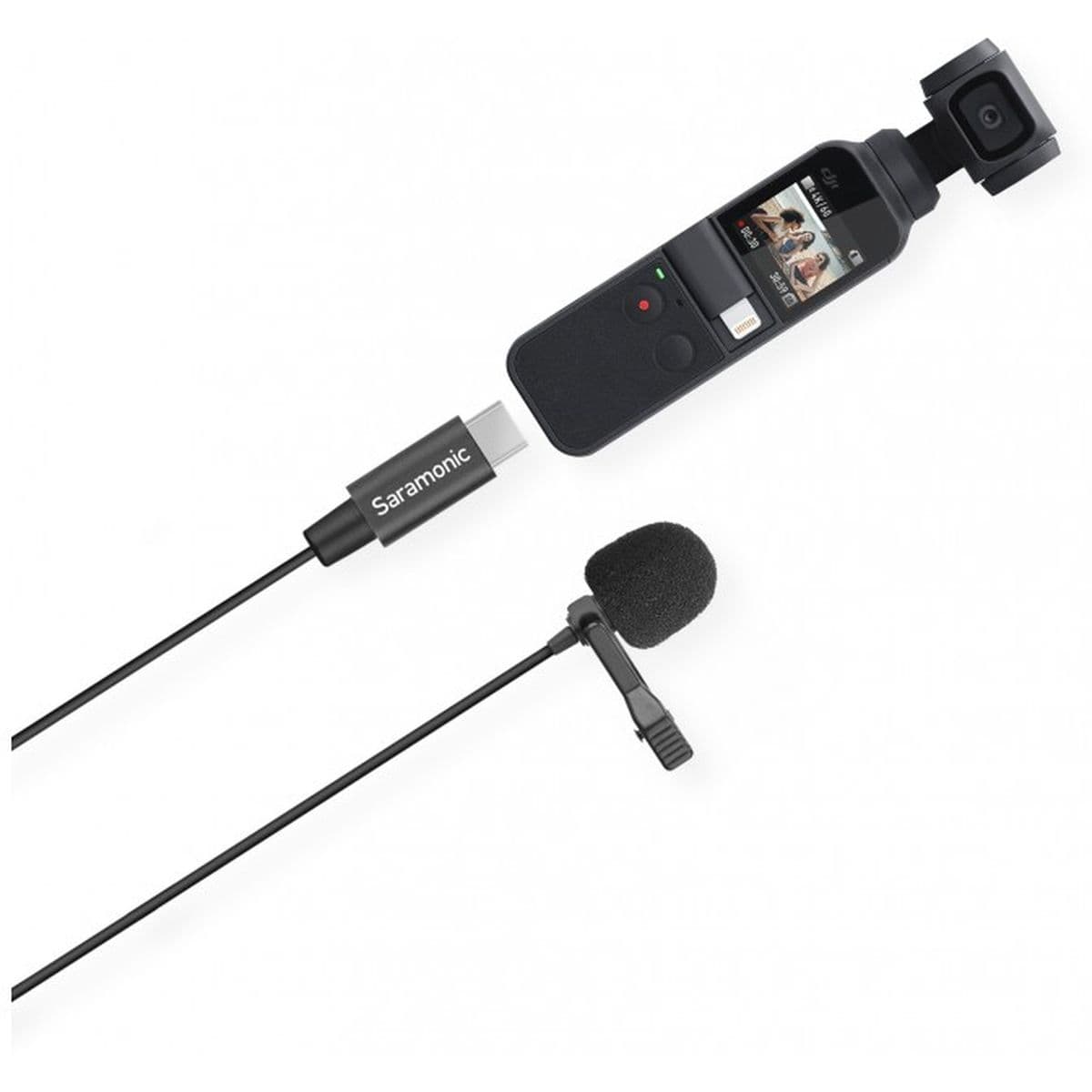 LavMicro U3-OP w/ USB-C For Osmo Pocket — Saramonic