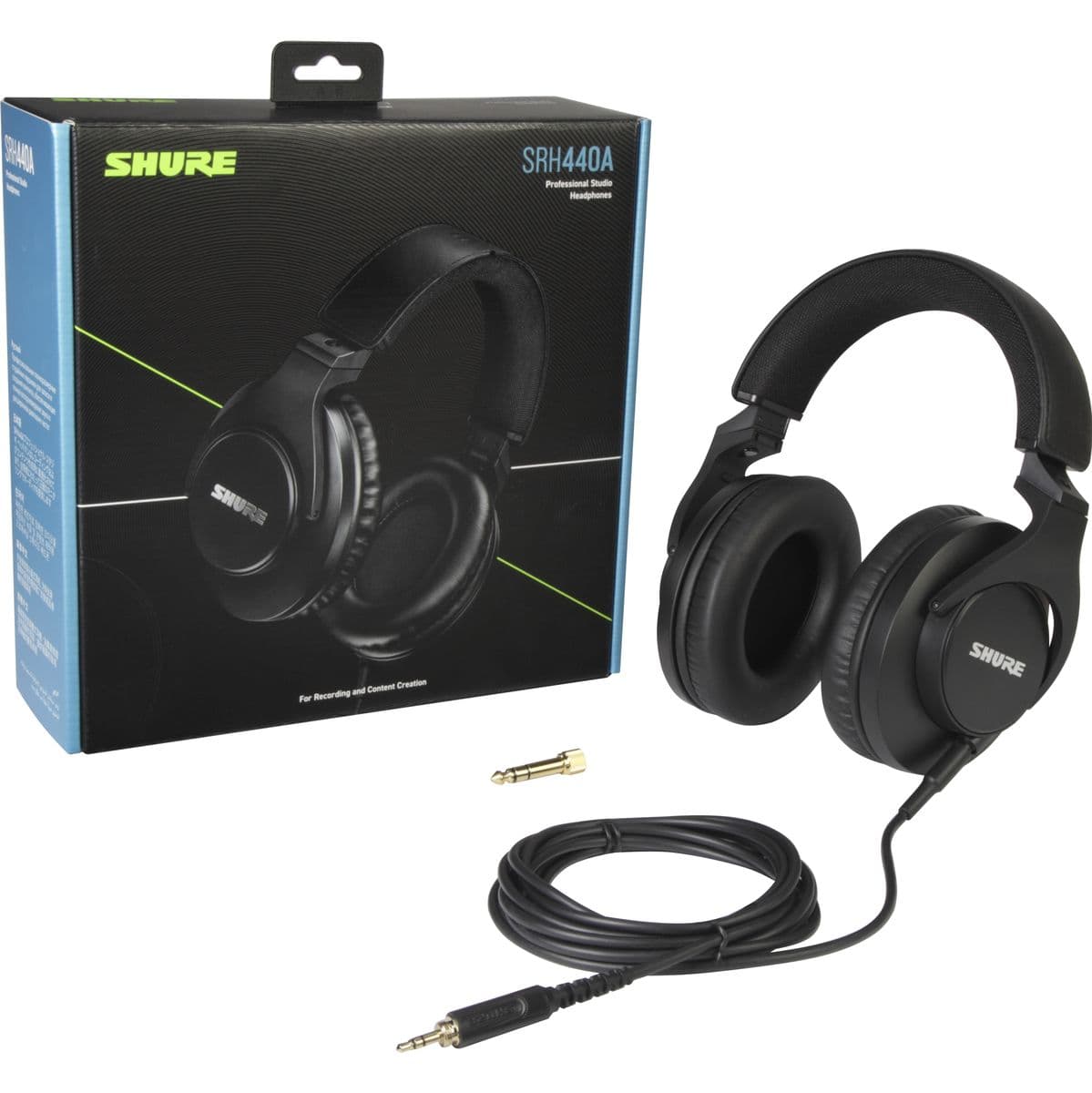 SRH440A-EFS Professional Studio Headphones — Shure