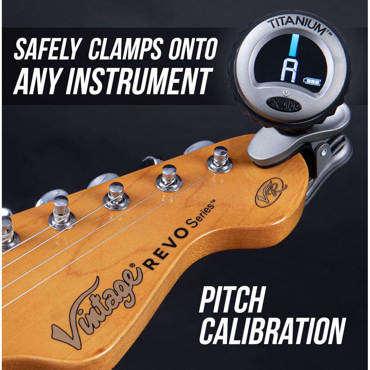 ST8T Titanium Rechargeable Tuner — Snark Tuner