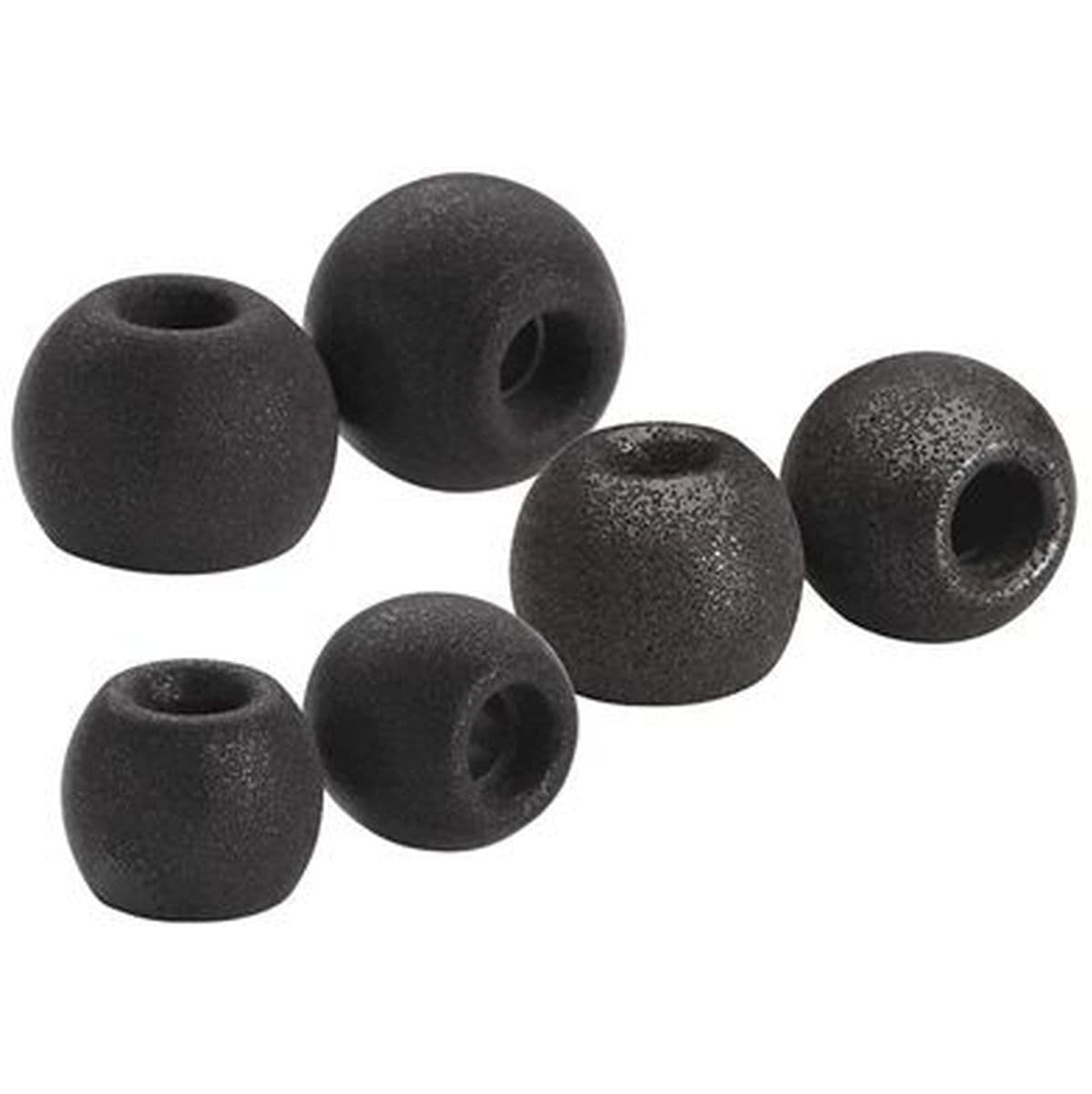 TS-200 Earphone Tips Black Mixed Sizes — Comply