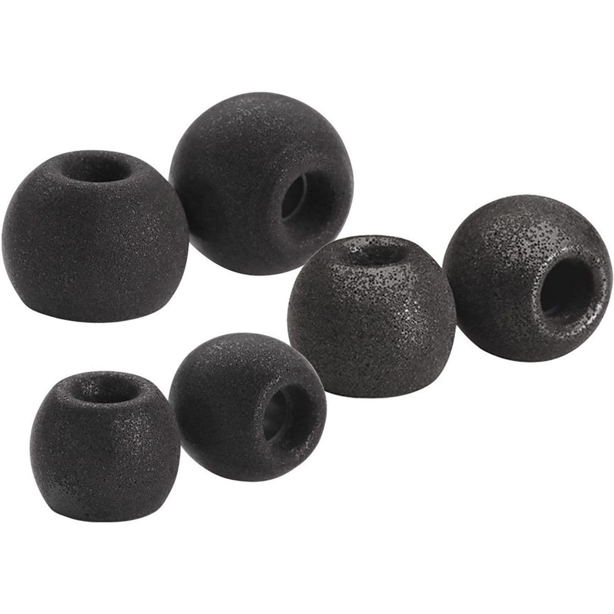 TS-200 Earphone Tips Black Mixed Sizes — Comply