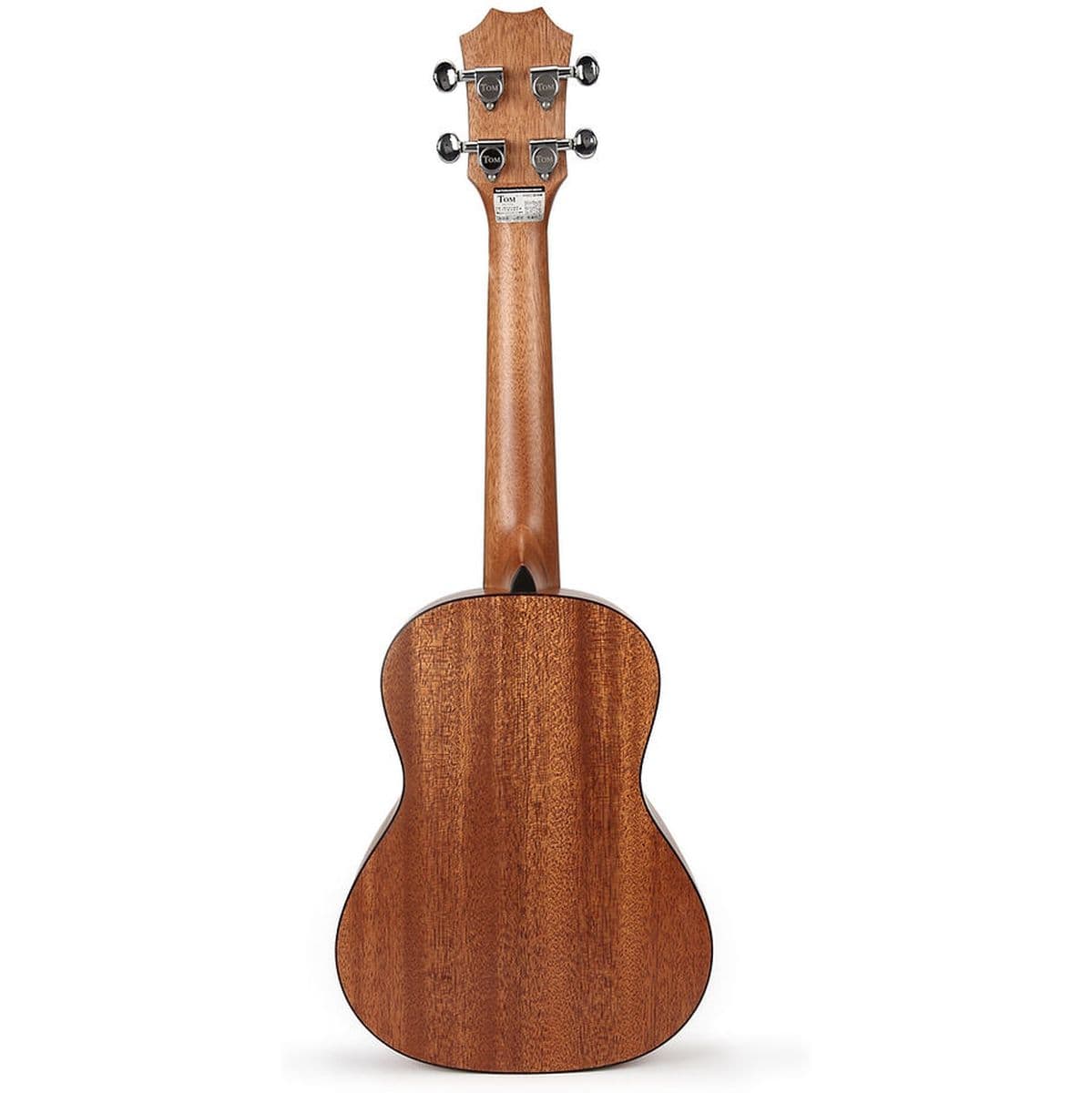 TUC 200 Ukulele Concert w/ Luxury Cover Mahogany Solid Top — Tom
