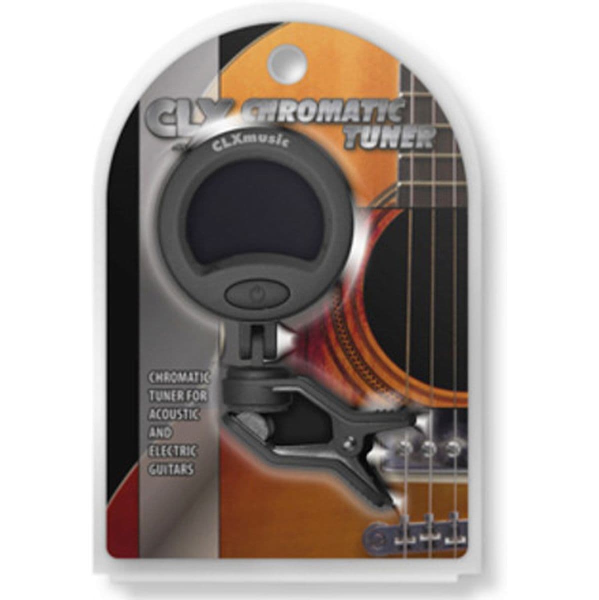 Tuner 2.0 Guitar Tuner Chromatic Round — CLX