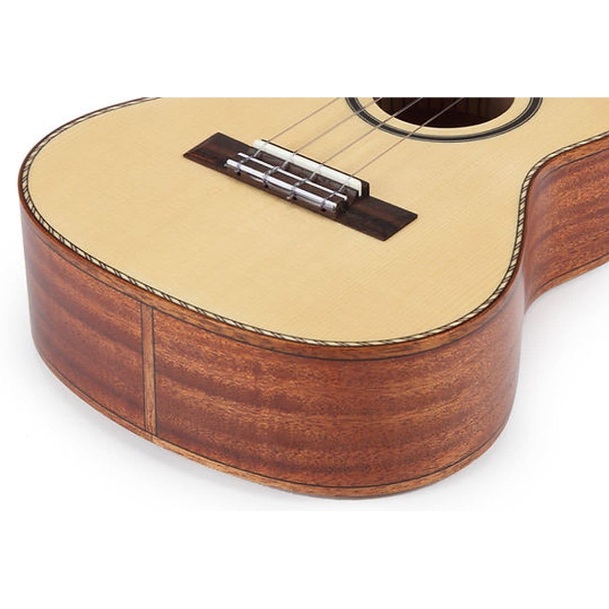 TUT 280 Ukulele Tenor w/ Luxury Cover Spruce Solid Top — Tom