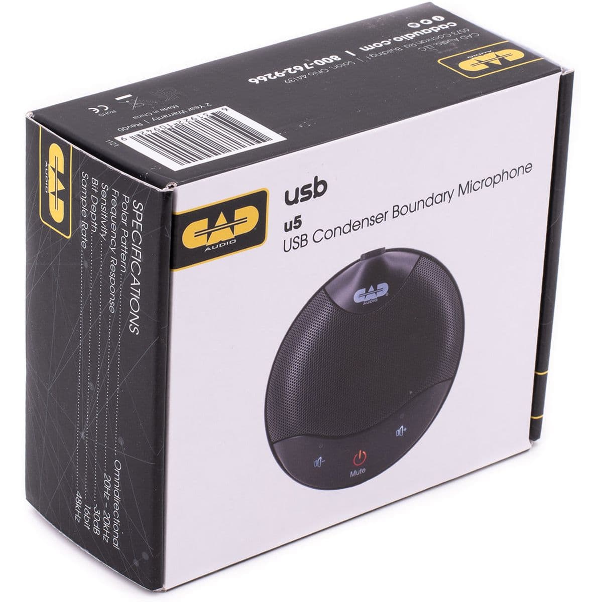 USB Boundry Omnidirectional Condenser Microphone — CAD
